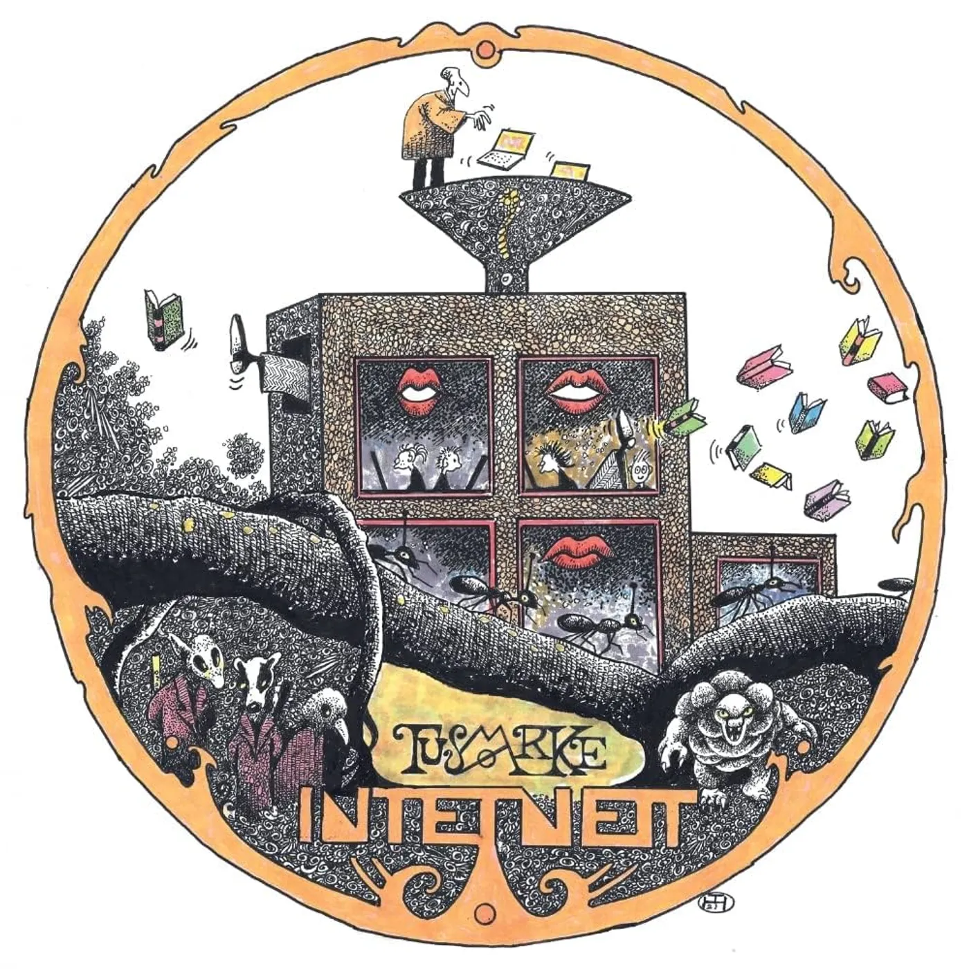 Tusmorke  INTETNETT Vinyl Record