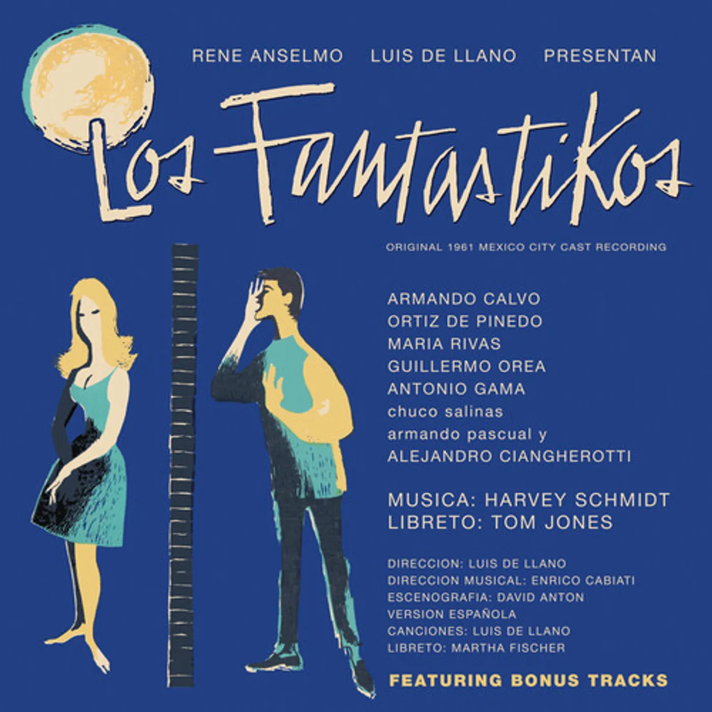 LOS FANTASTIKOS: ORIGINAL 1961 MEXICO CITY CAST CD