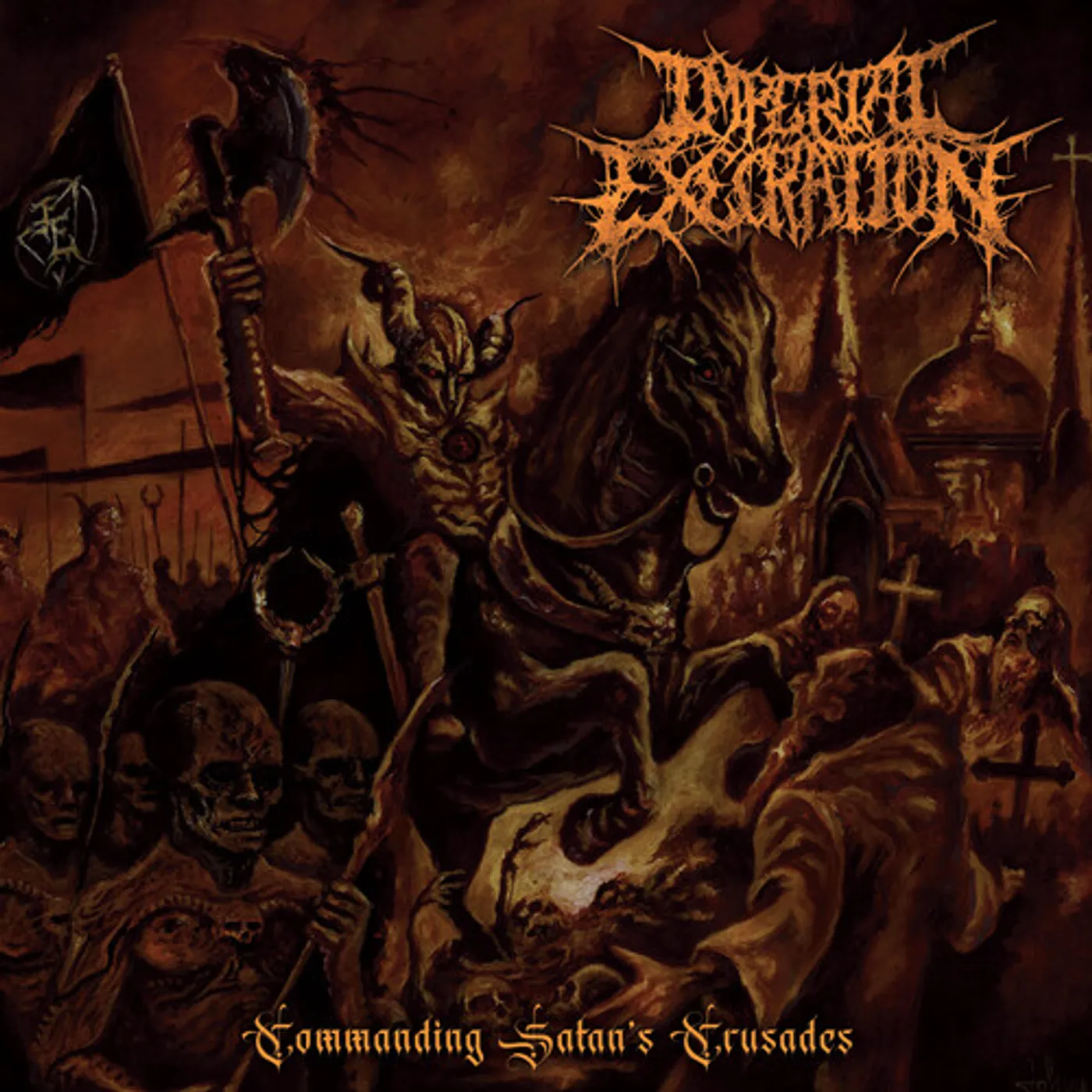 Imperial Execration COMMANDING SATAN'S CRUSADES CD
