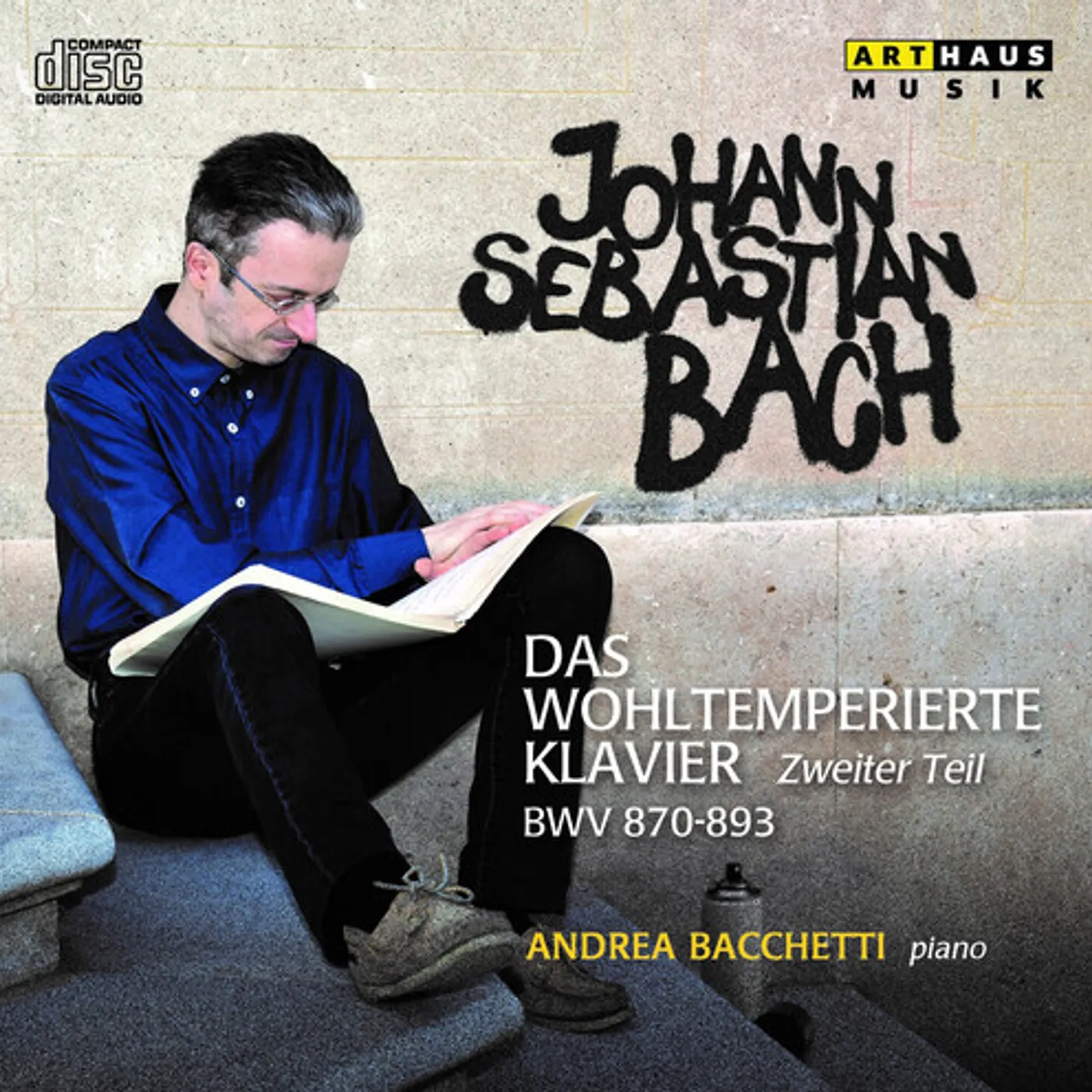 Andrea Bacchetti WELL-TEMPERED CLAVIER BOOK 2 CD
