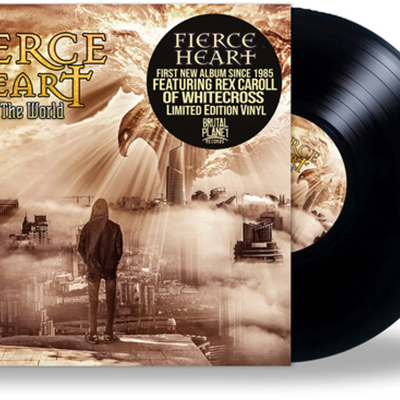 Firece Heart WAR FOR THE WORLDS Vinyl Record
