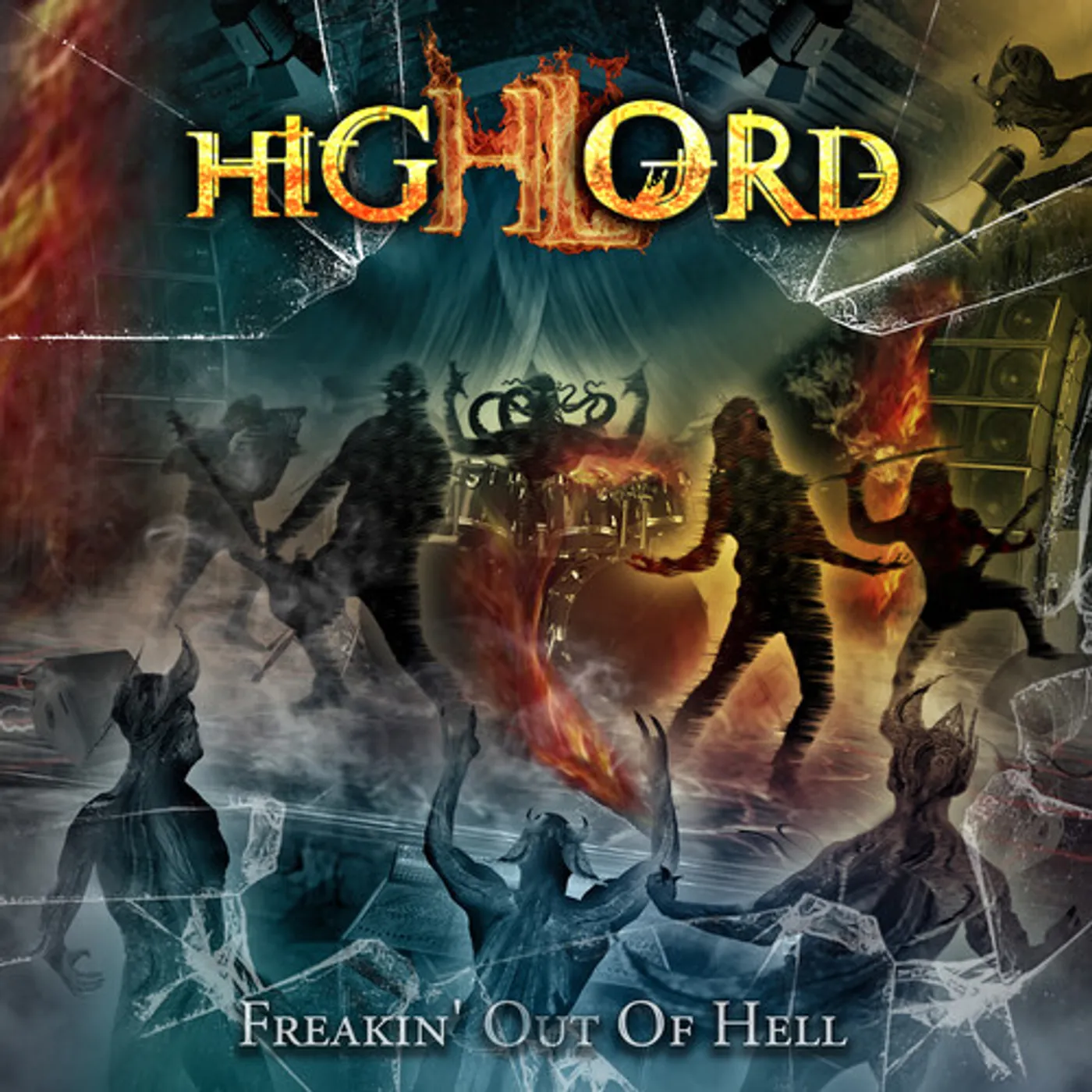Highlord FREAKIN' OUT OF HELL CD