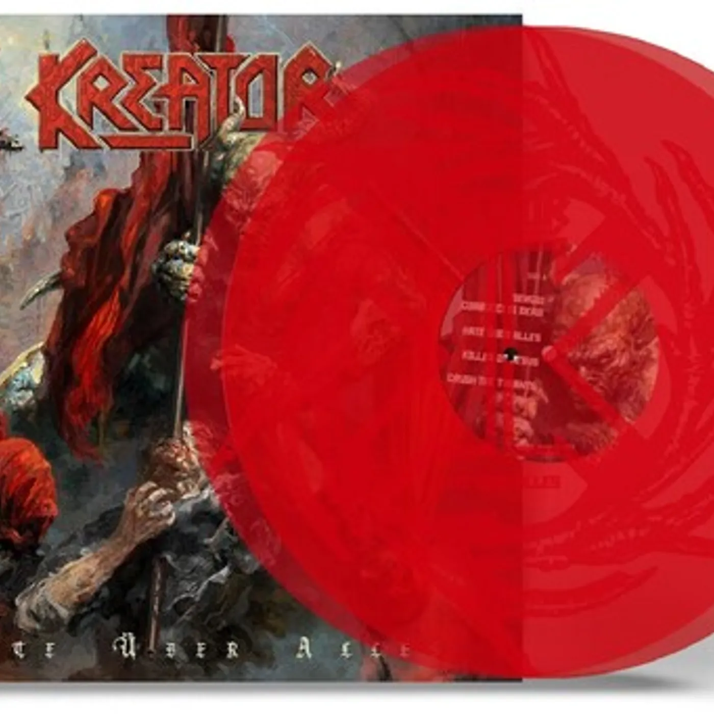 Kreator HATE UBER ALLES Vinyl Record