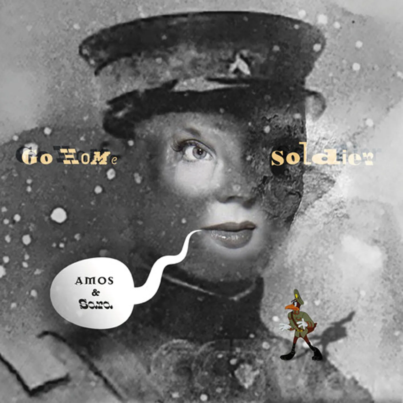 AMOS AND SARA GO HOME SOLDIER Vinyl Record