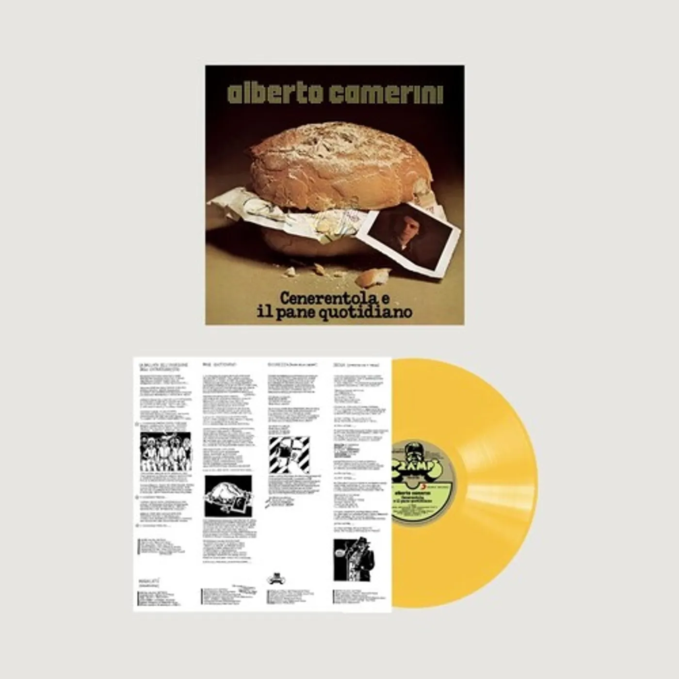Alberto Camerini CENERENTOLA E IL PANE QUOTIDIANO Vinyl Record