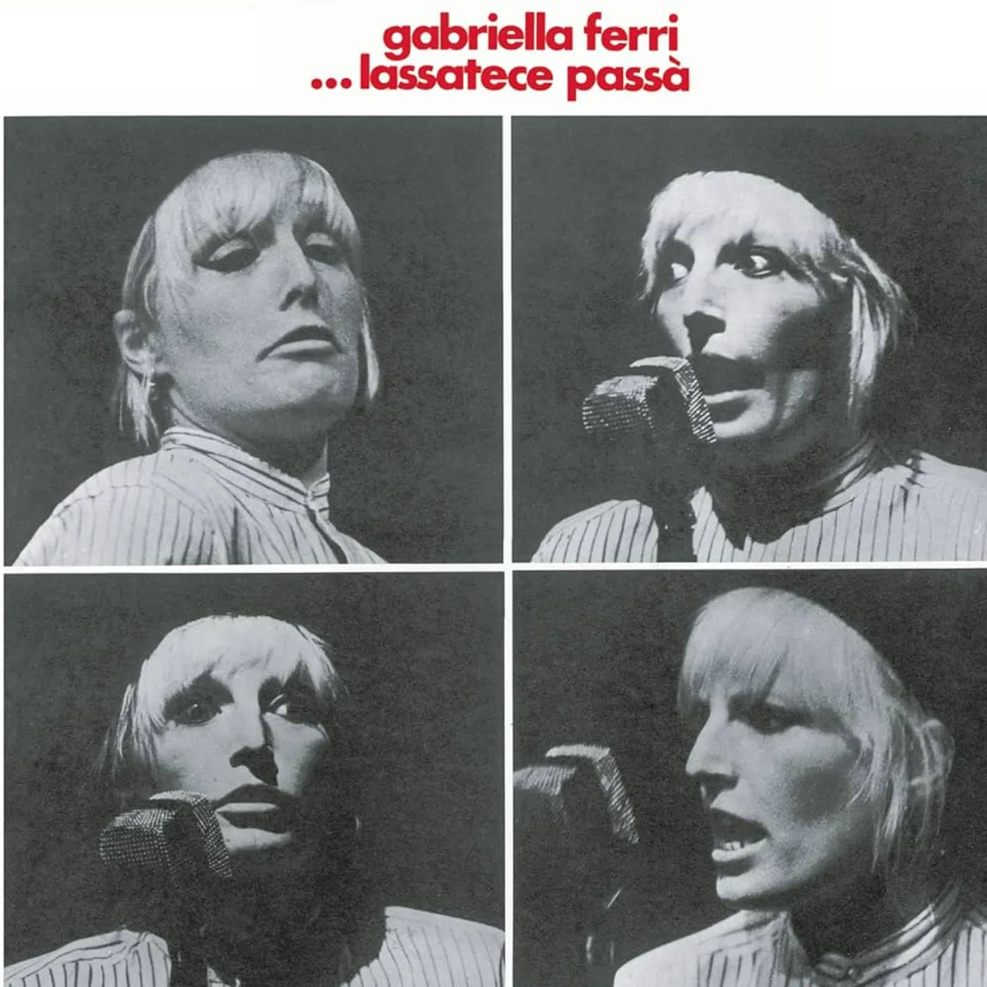 Gabriella Ferri LASSATECE PASSA Vinyl Record