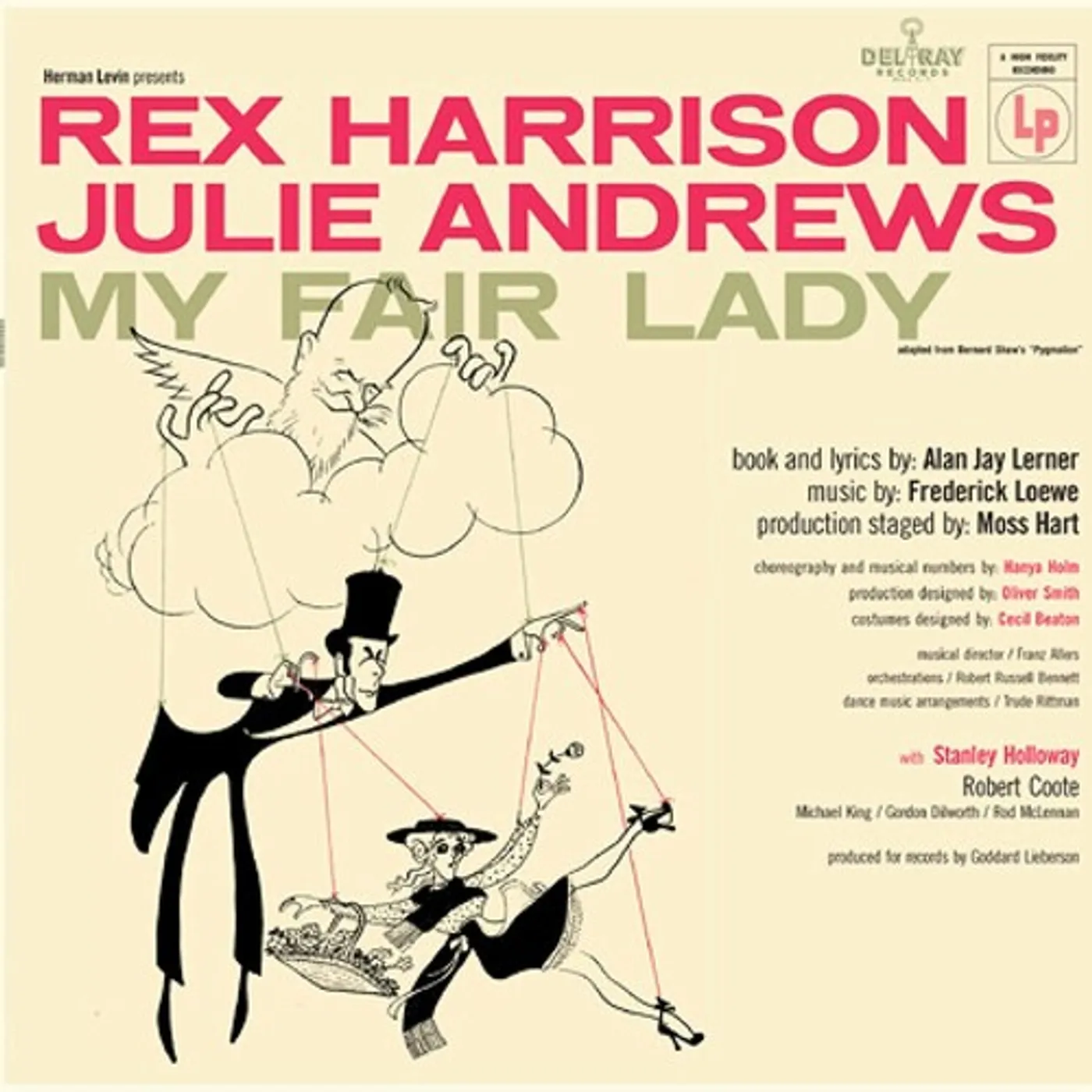 Rex Harrison / Julie Andrews MY FAIR LADY - O.C.R. Vinyl Record