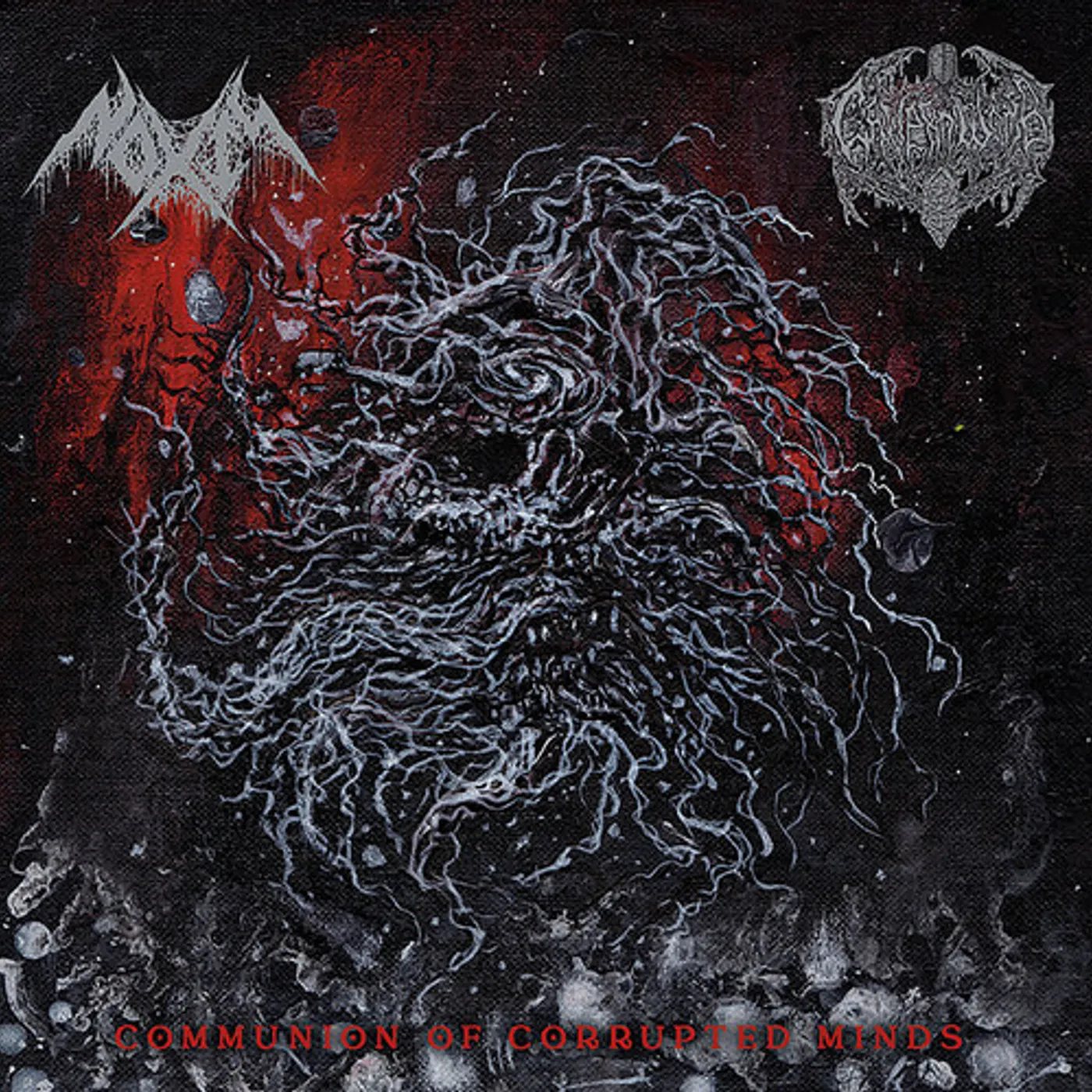 Noxis & Cavern Womb COMMUNION OF CORRUPTED MINDS Vinyl Record