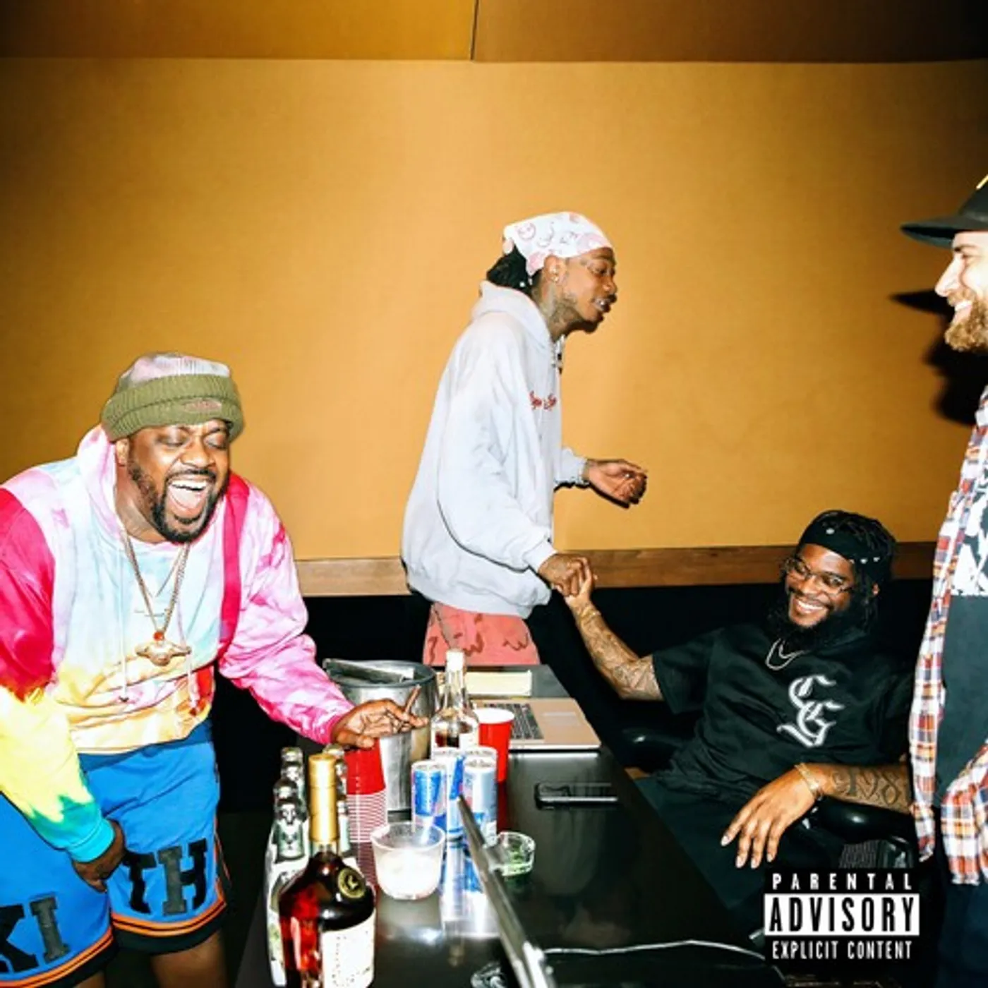 Wiz Khalifa / Big K.R.I.T. / Smoke Dza / Girl Talk FULL COURT PRESS Vinyl Record