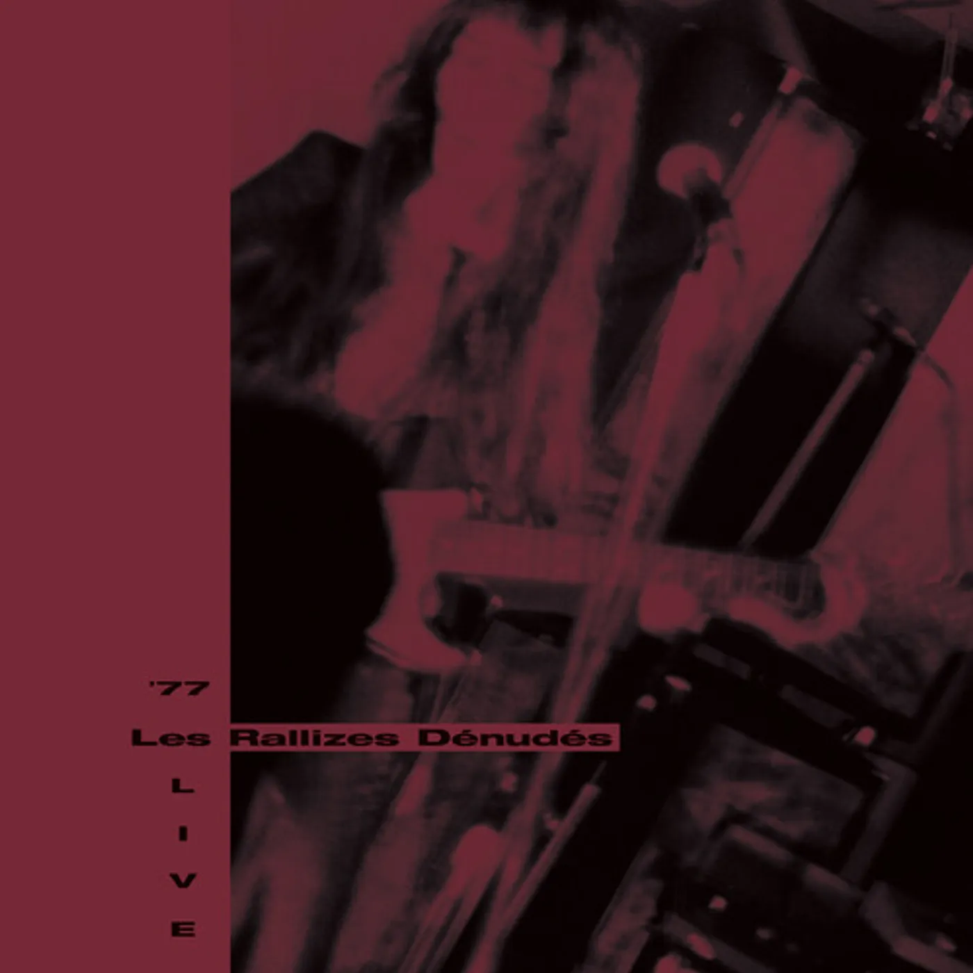 Les Rallizes Dénudés '77 LIVE - RED Vinyl Record