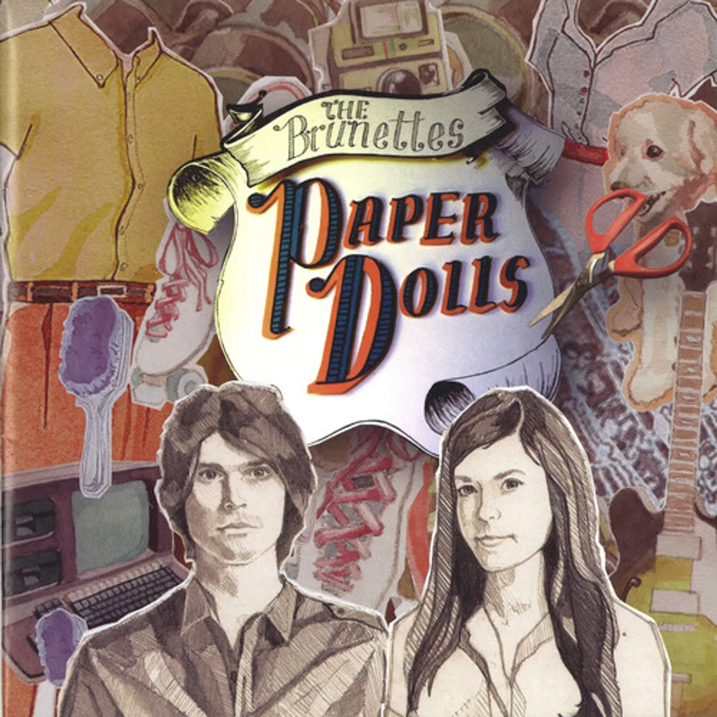 The Brunettes PAPER DOLLS CD
