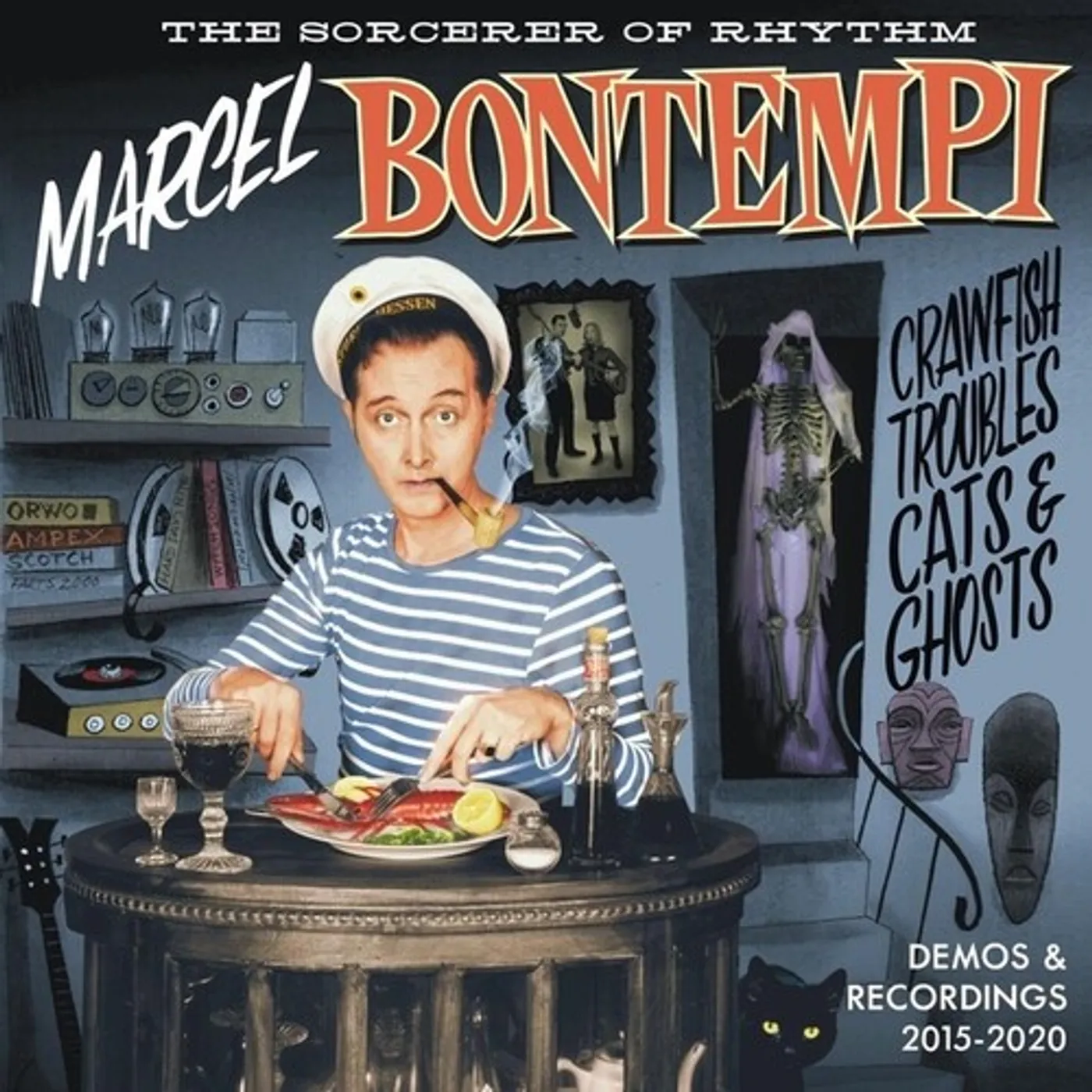Marcel Bontempi CRAWFISH TROUBLES CATS & GHOSTS: DEMOS & CD