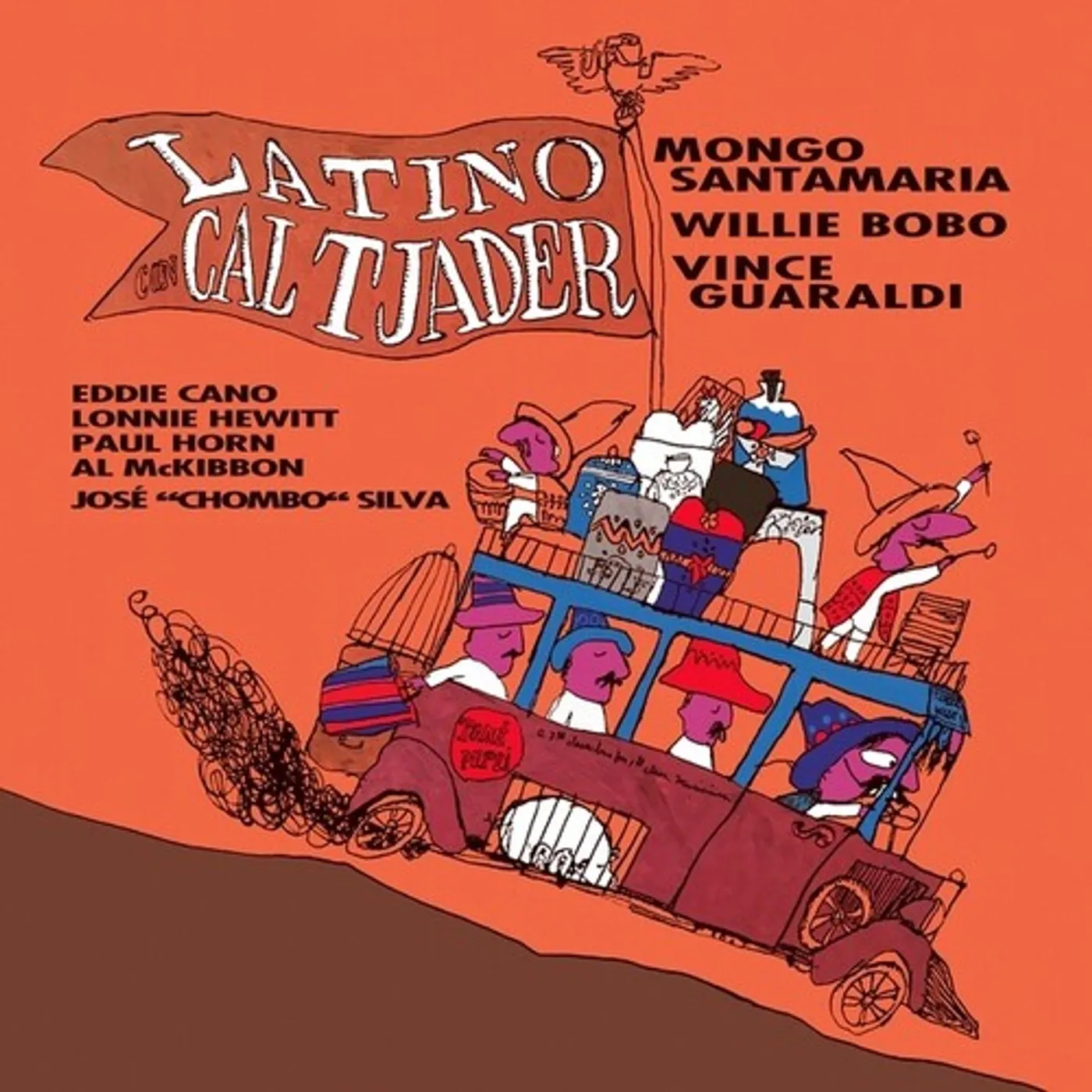 Cal Tjader / Mongo Santamaria LATINO CON CAL TJADER Vinyl Record
