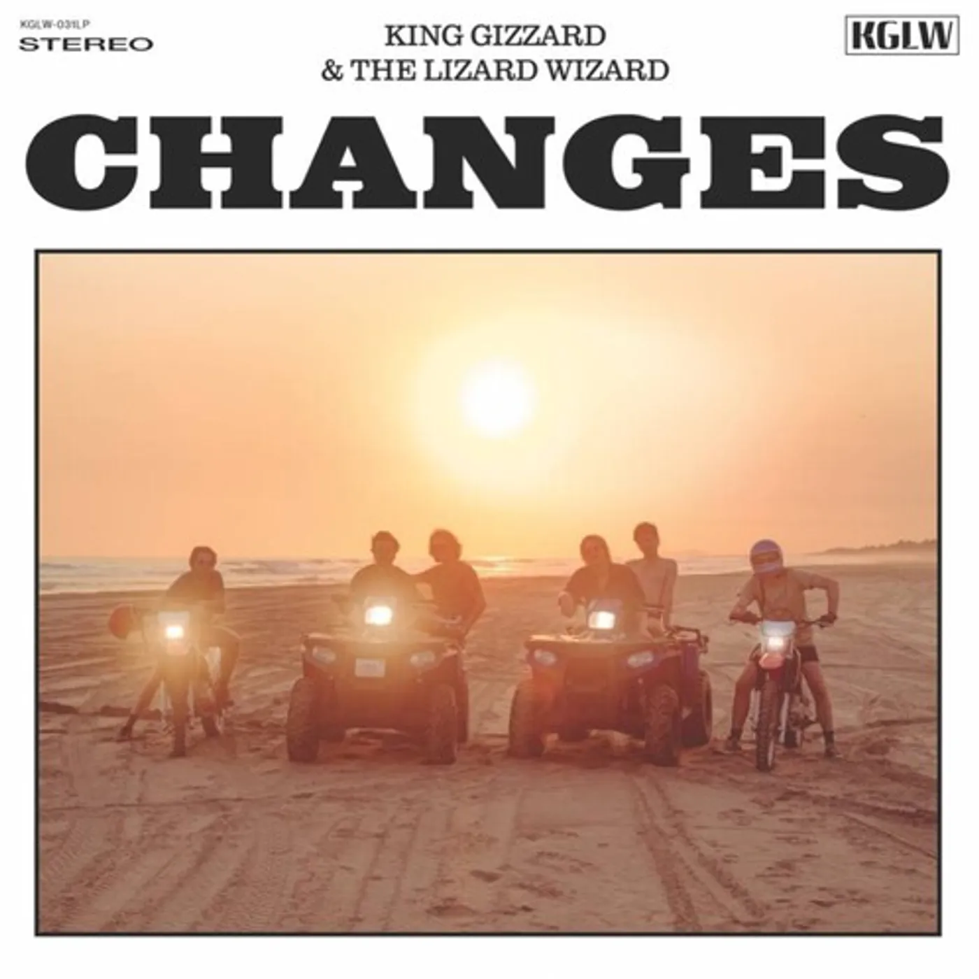 King Gizzard & The Lizard Wizard Changes (Exploding Sun Edition) Vinyl Record