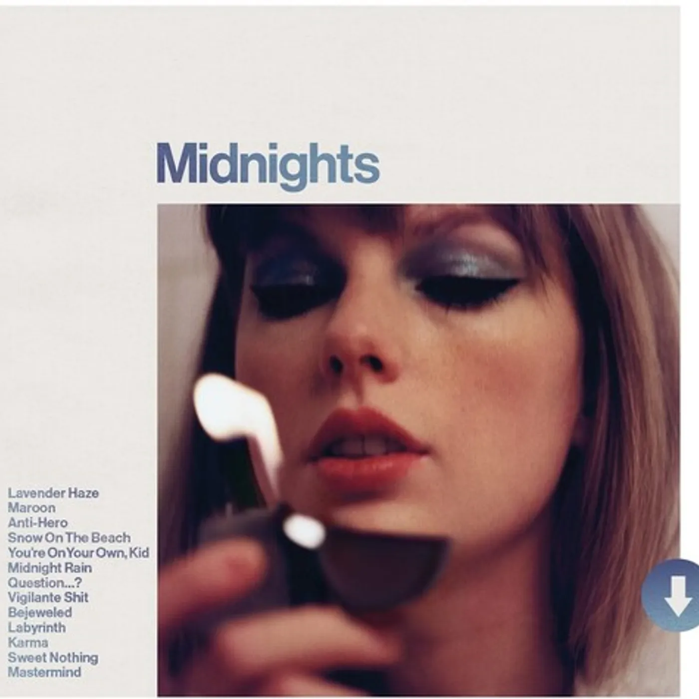 Taylor Swift MIDNIGHTS (MOONSTONE BLUE EDITION) CD