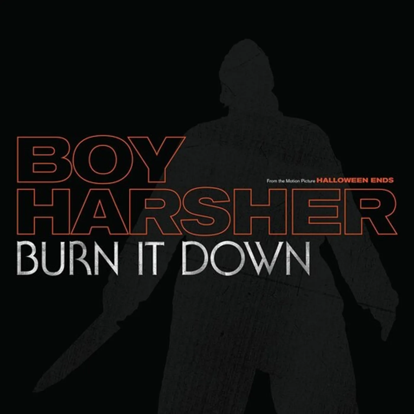 Boy Harsher Burn It Down (Pumpkin Orange) Vinyl Record