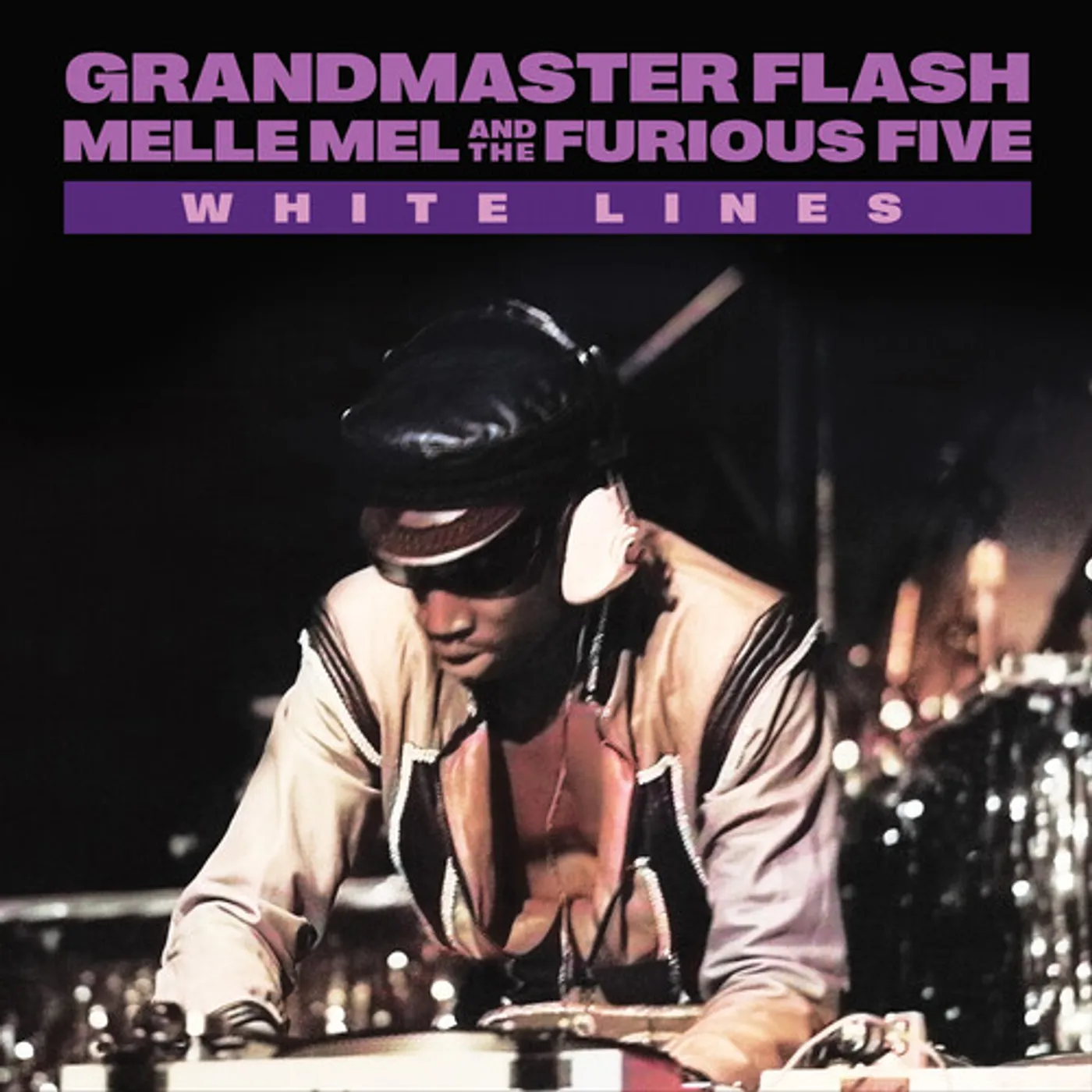 Grandmaster Flash / Melle Mel & The Furious Five White Lines (Clear Glitter) Vinyl Record