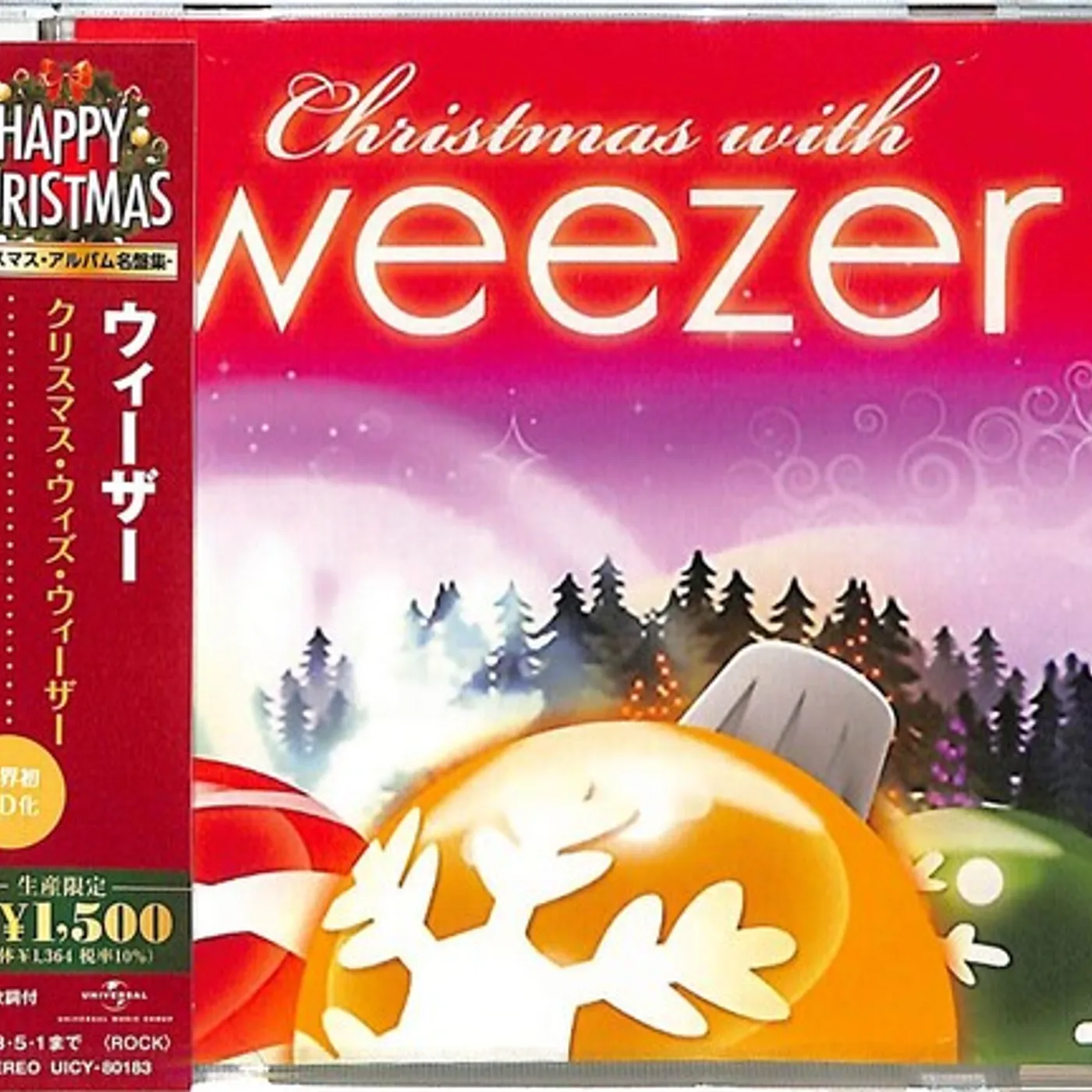CHRISTMAS WITH WEEZER CD