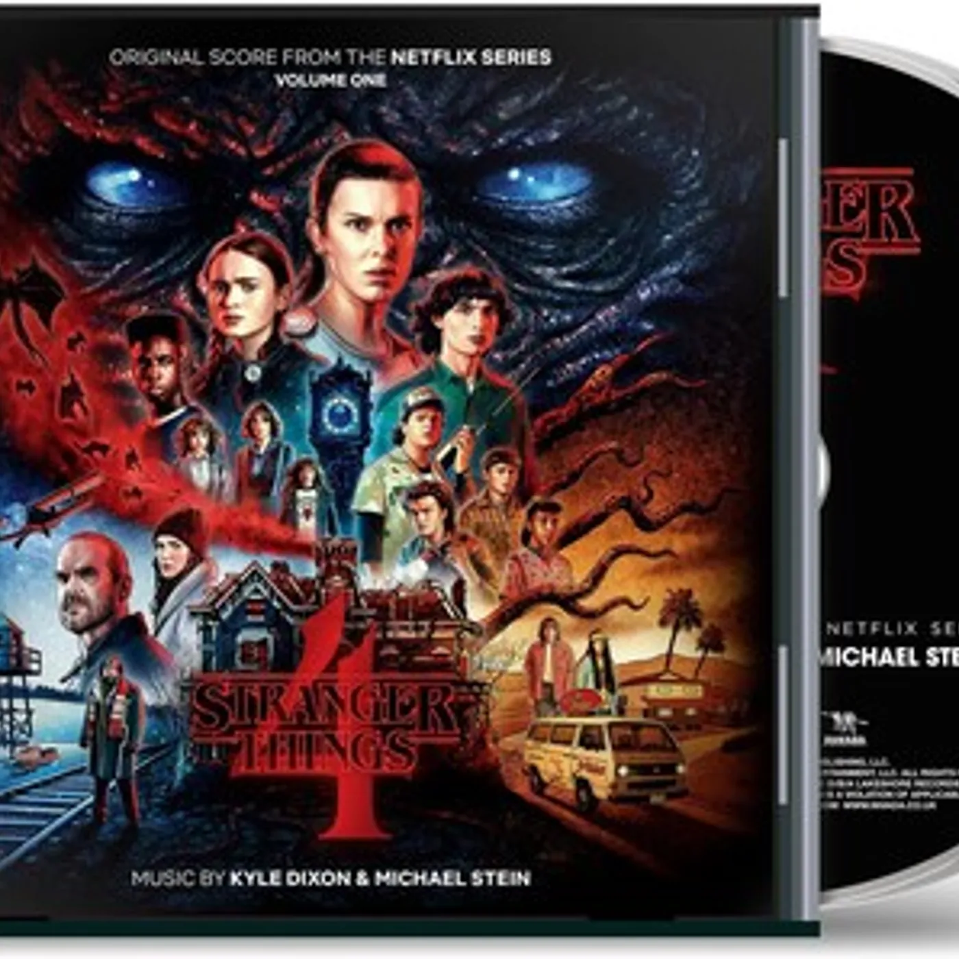 Kyle Dixon STRANGER THINGS 4 (VOL 1) (ORIGINAL SCORE NETFLIX) CD