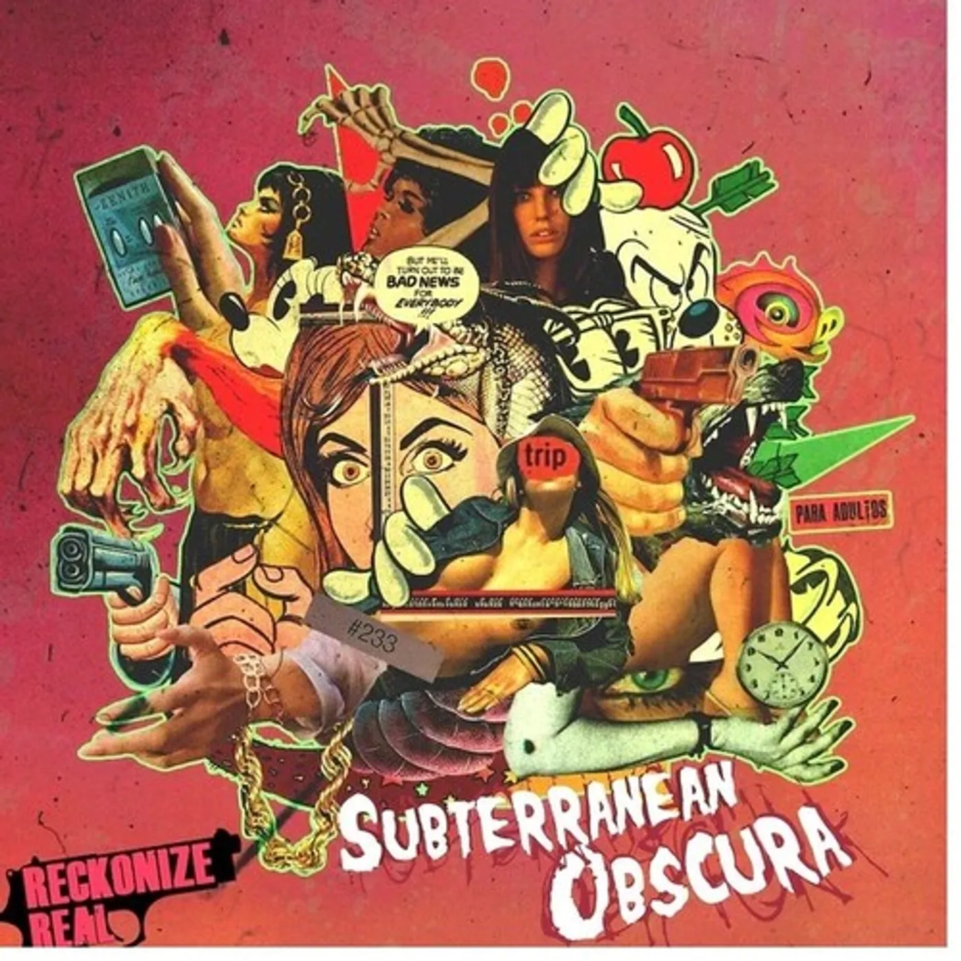Reckonize Real SUBTERRANEAN OBSCURA CD