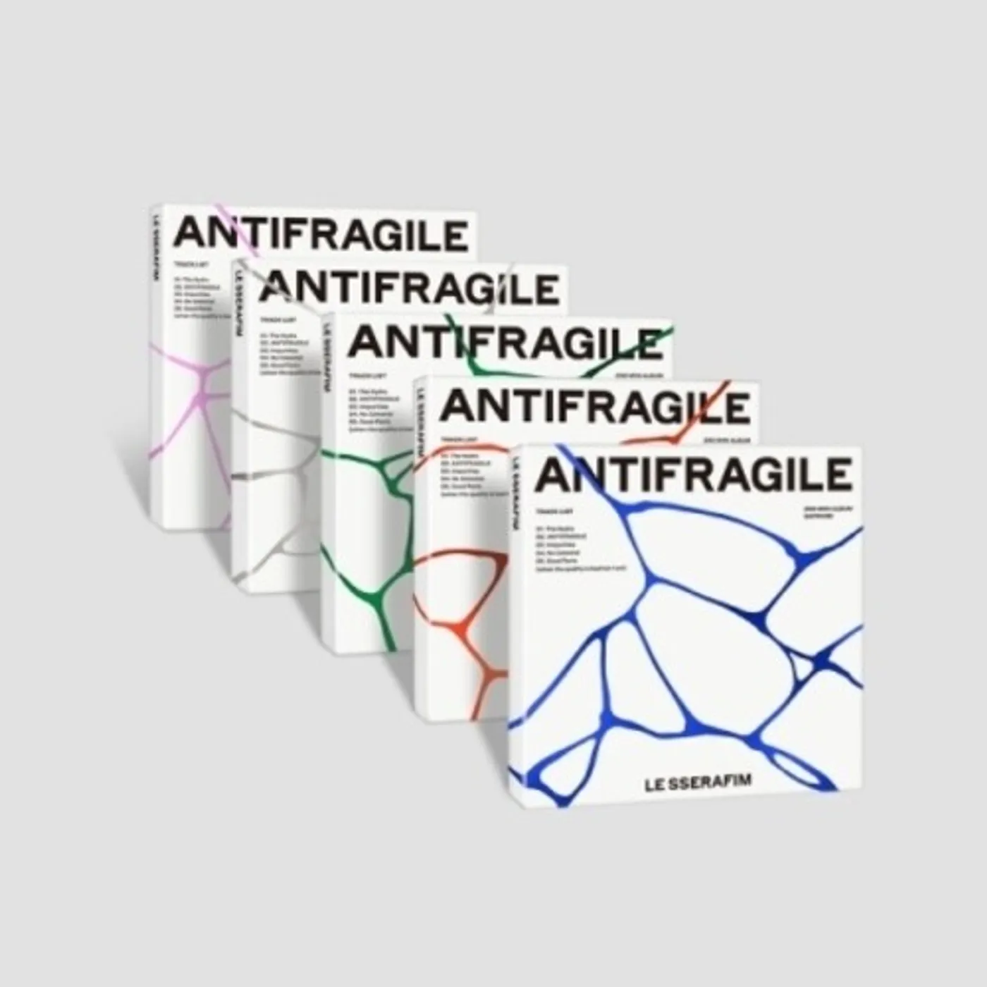 LE SSERAFIM ANTIFRAGILE (RANDOM COVER / COMPACT VERSION) CD
