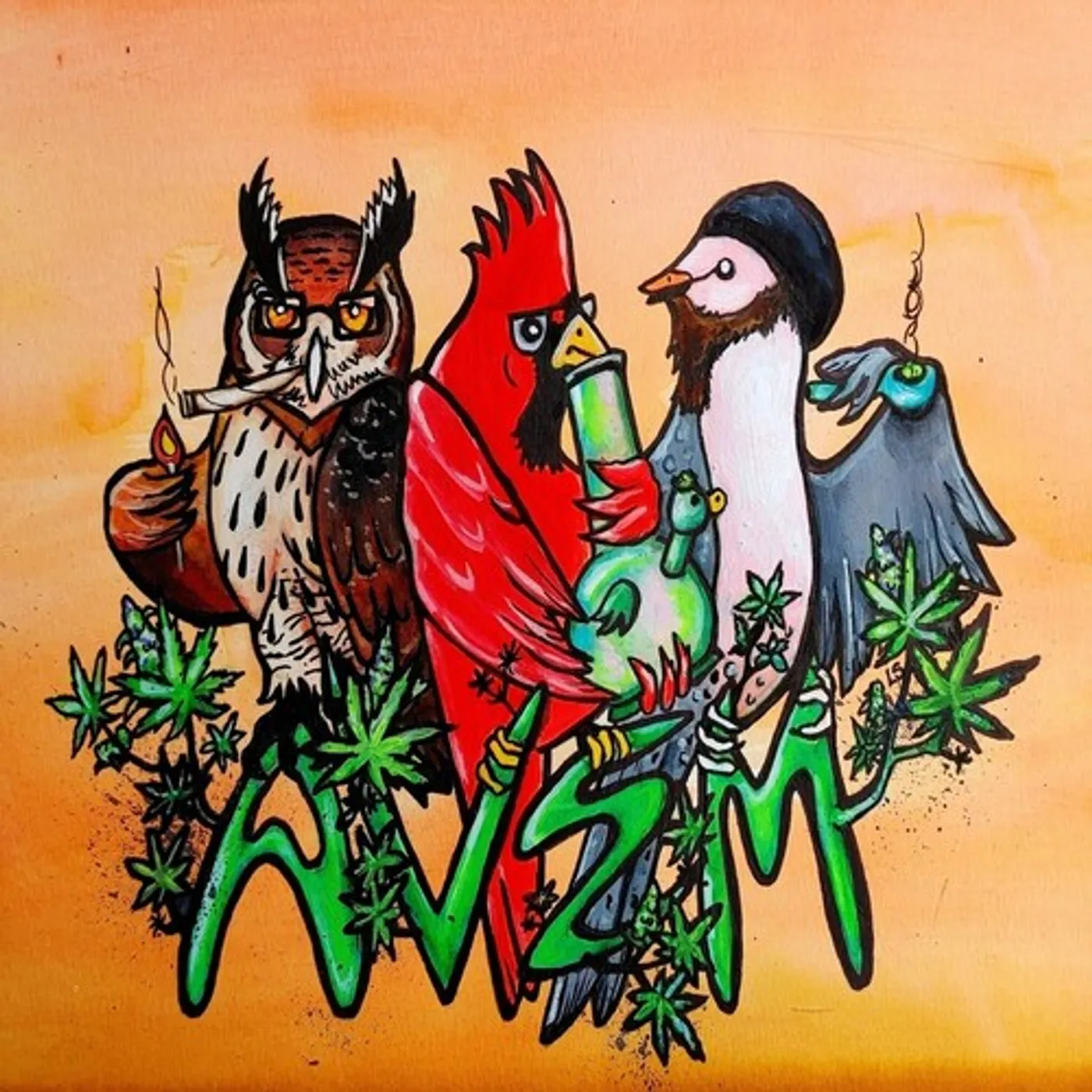 Avem THREE BIRDS STONED CD