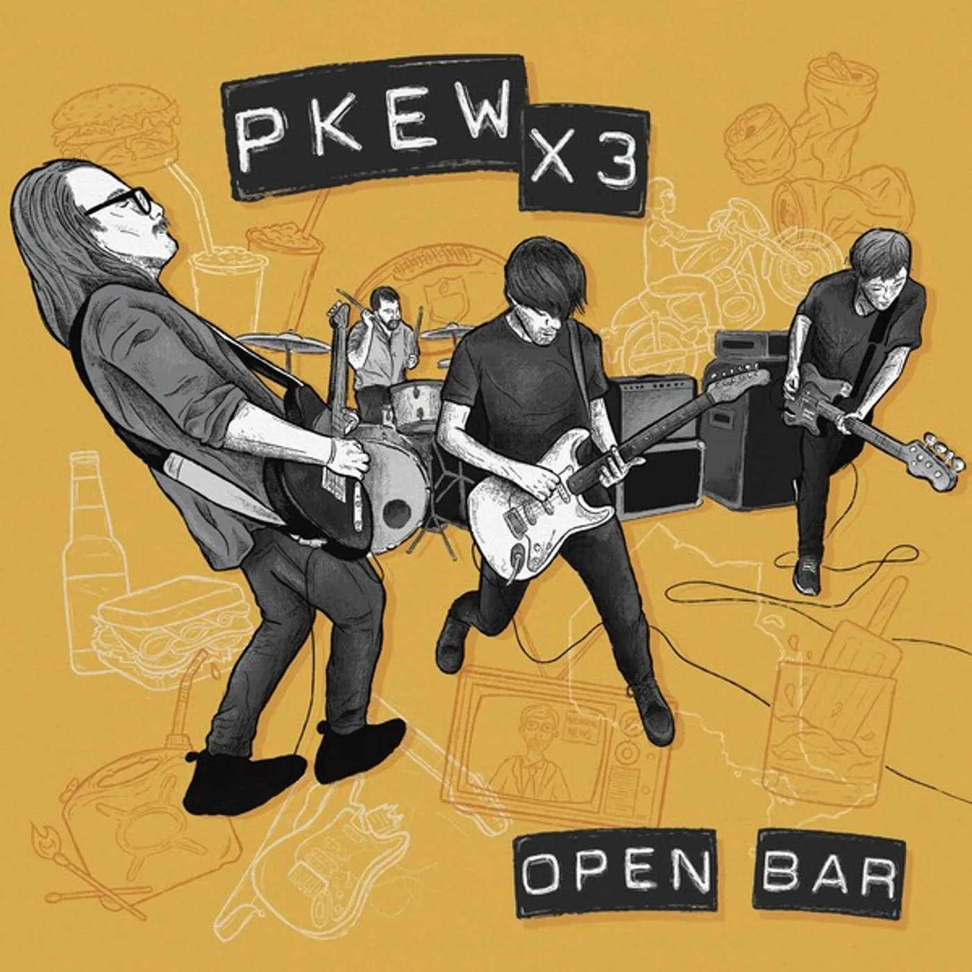 Pkew Pkew Pkew Open Bar Vinyl Record