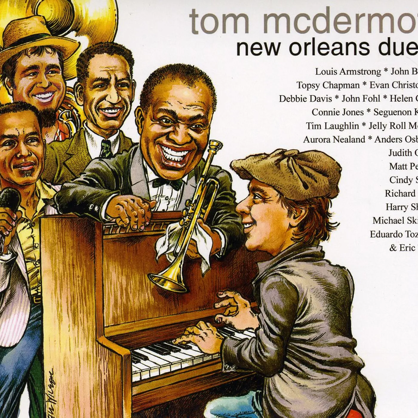 Tom McDermott NEW ORLEANS DUETS CD