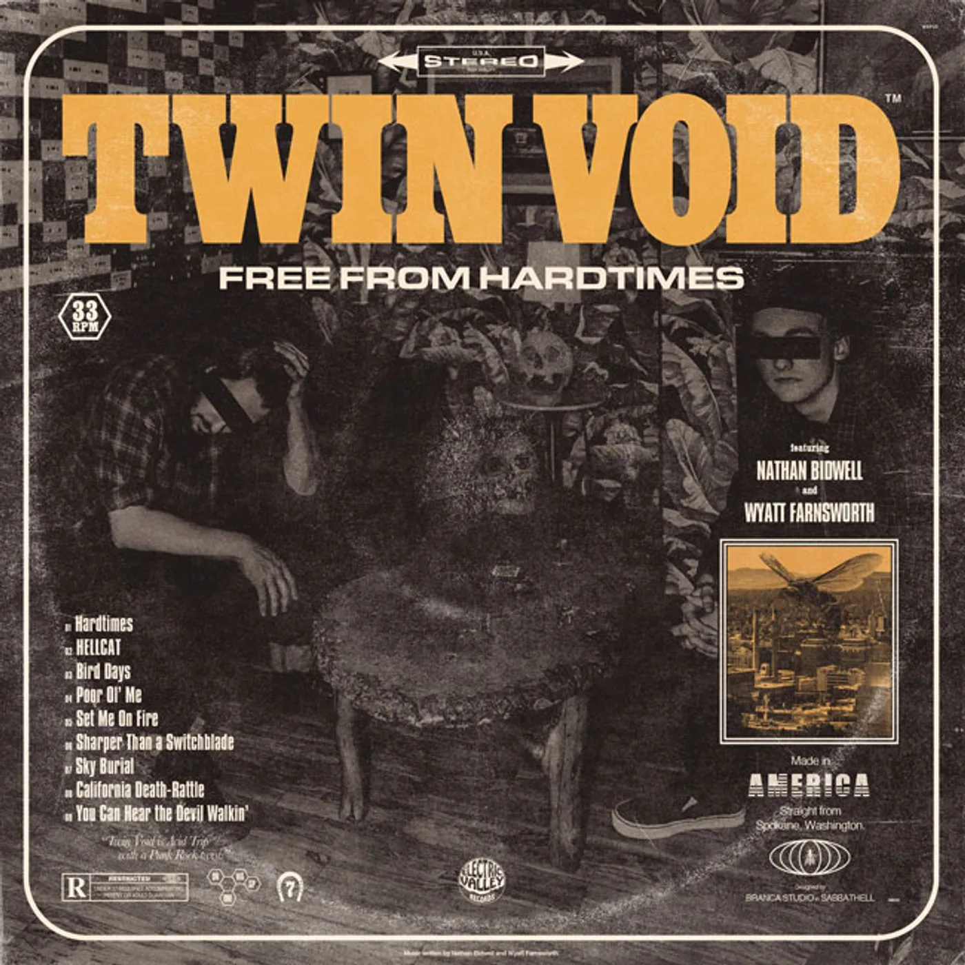Twin Void Free From Hardtimes Vinyl Record