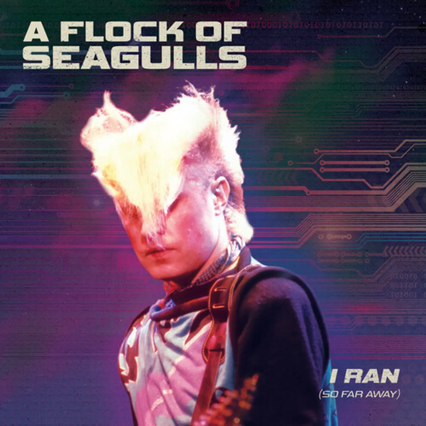 A Flock Of Seagulls I Ran - So Far Away - Purple/black Splatter Vinyl Record