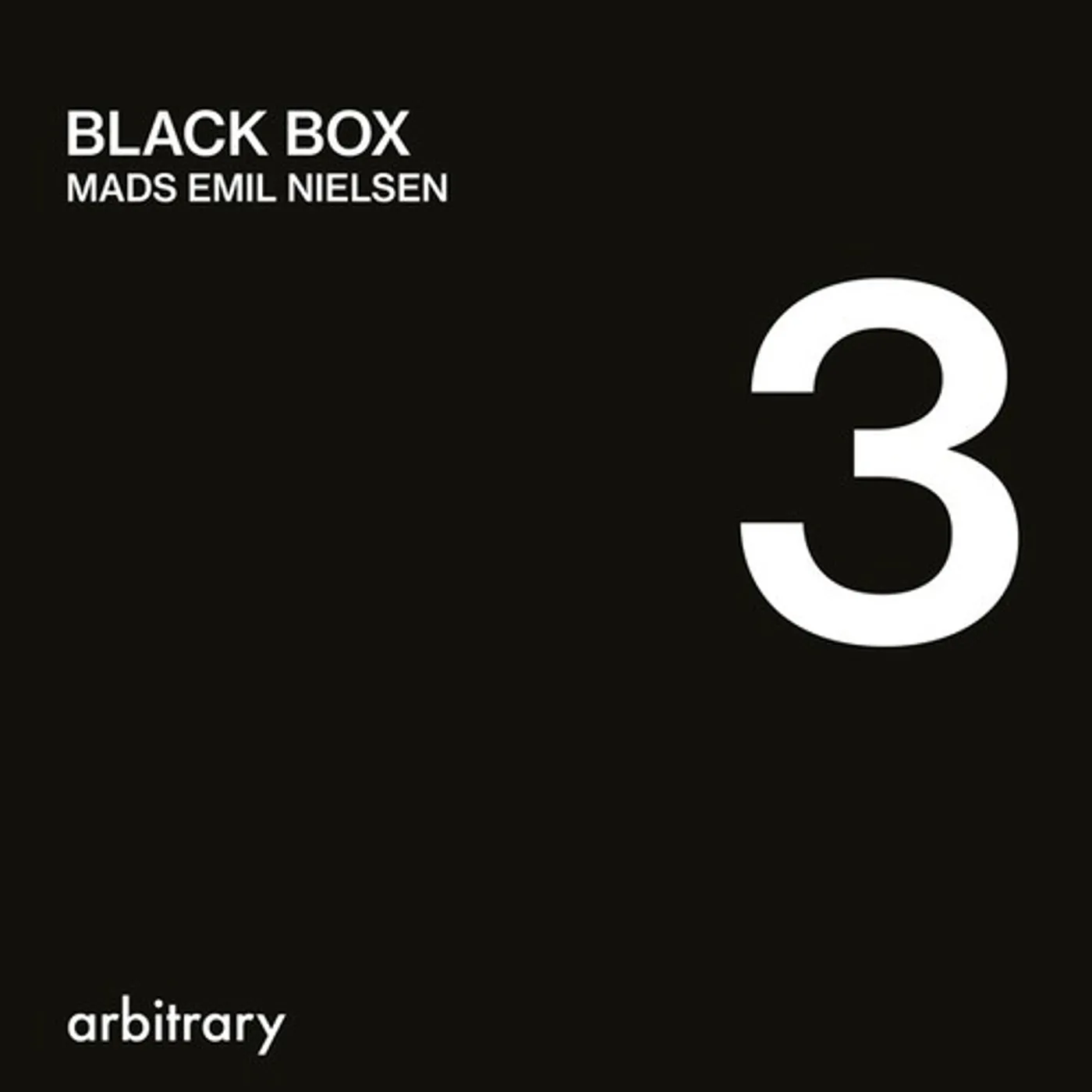 Mads Emil Nielsen BLACK BOX 3 CD