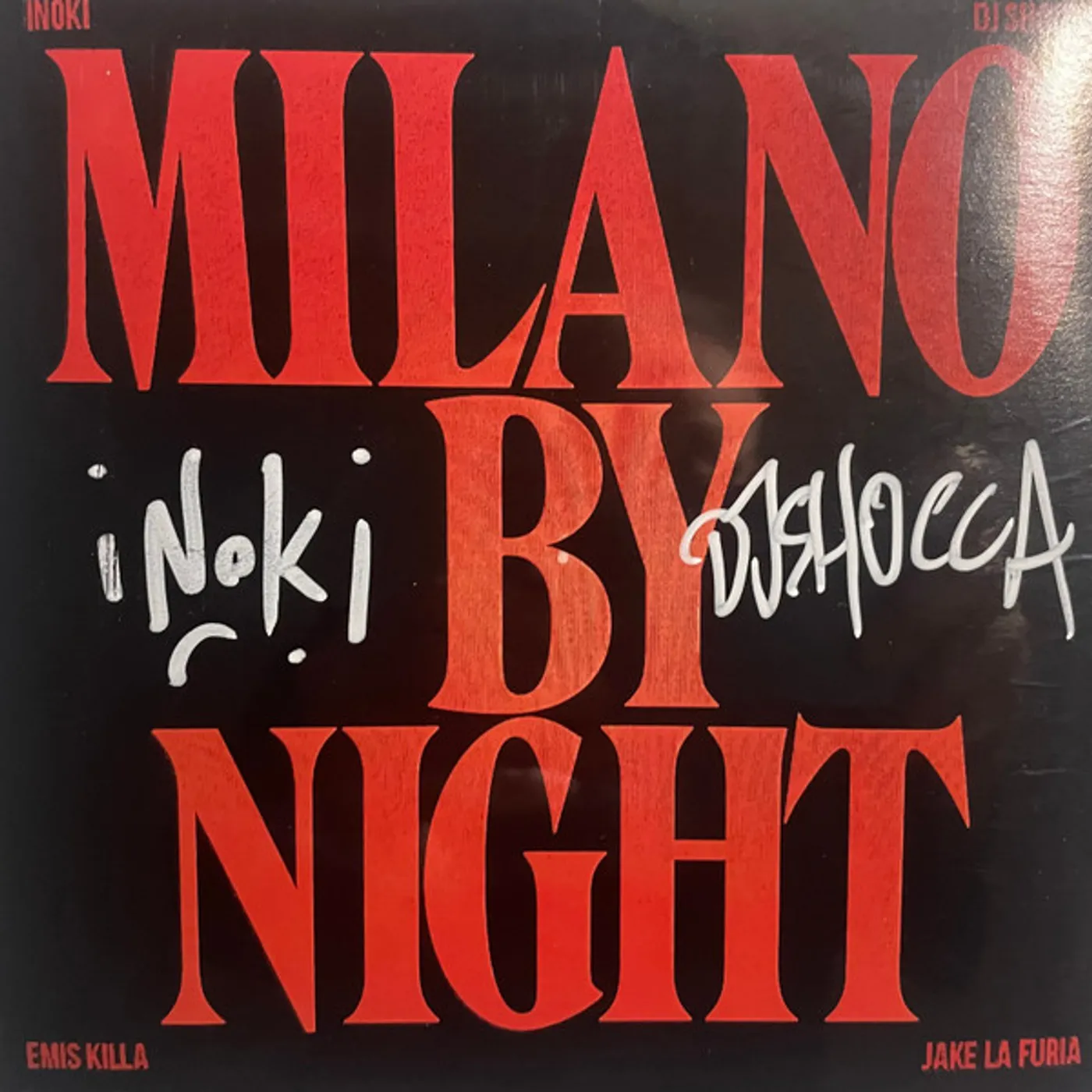 Inoki / Dj Shocca MILANO BY NIGHT Vinyl Record