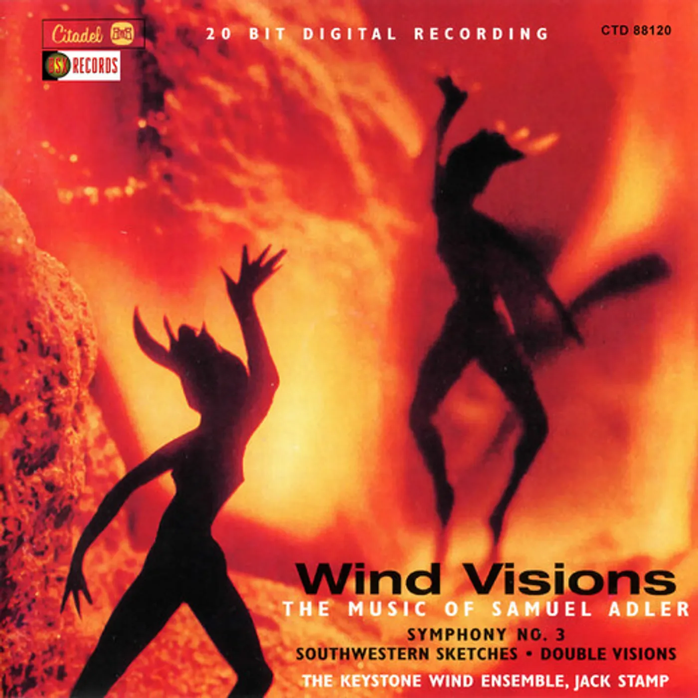 Jack Stamp WIND VISIONS: THE MUSIC OF SAMUEL ADLER CD
