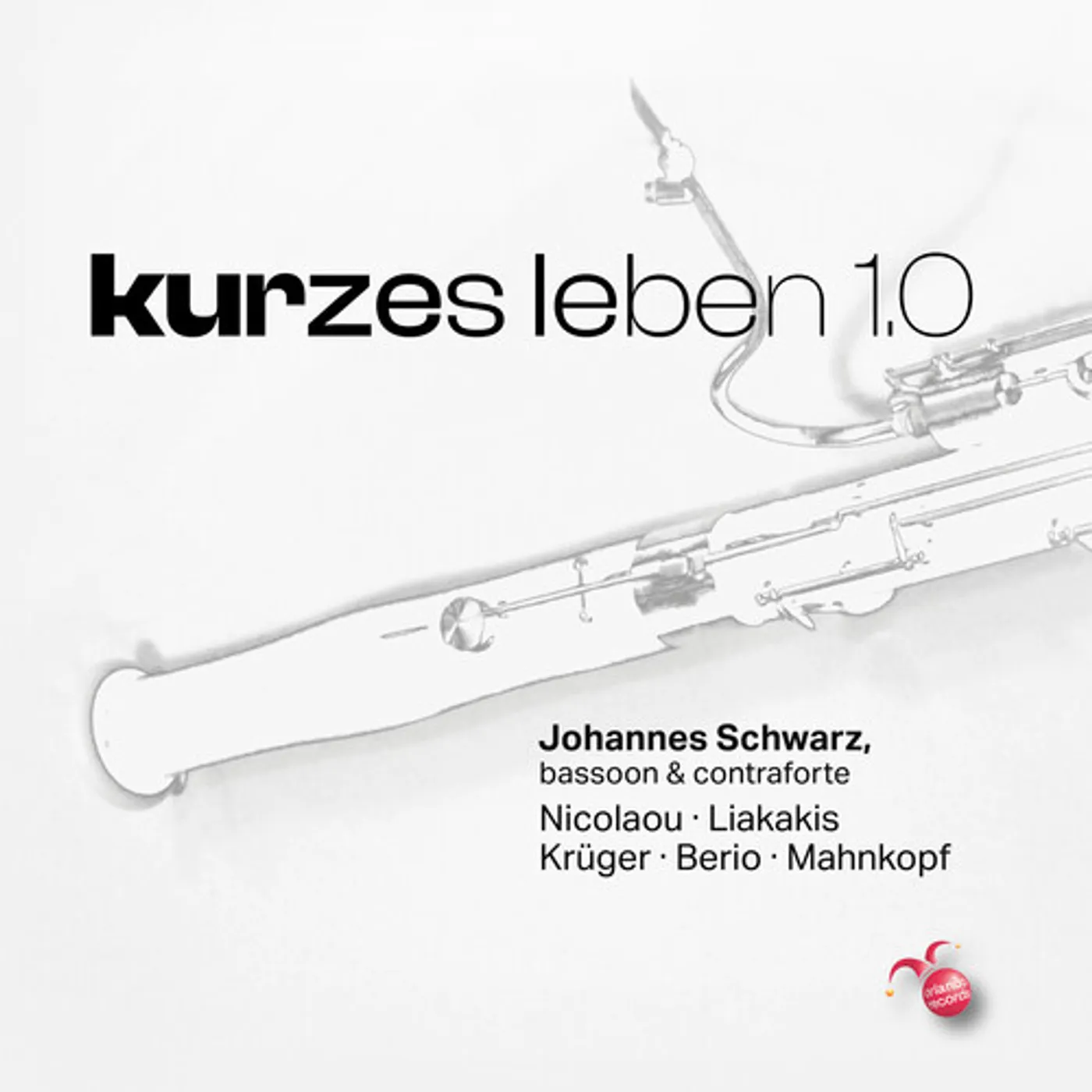 Johannes Schwarz KURZES LEBEN 1.0 CD