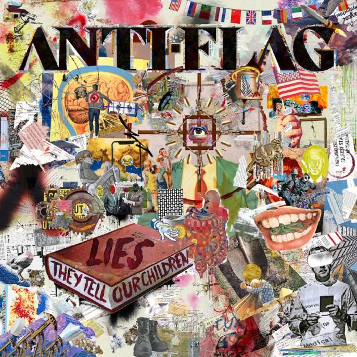 Anti-Flag Lies They Tell Our Children vinyl record