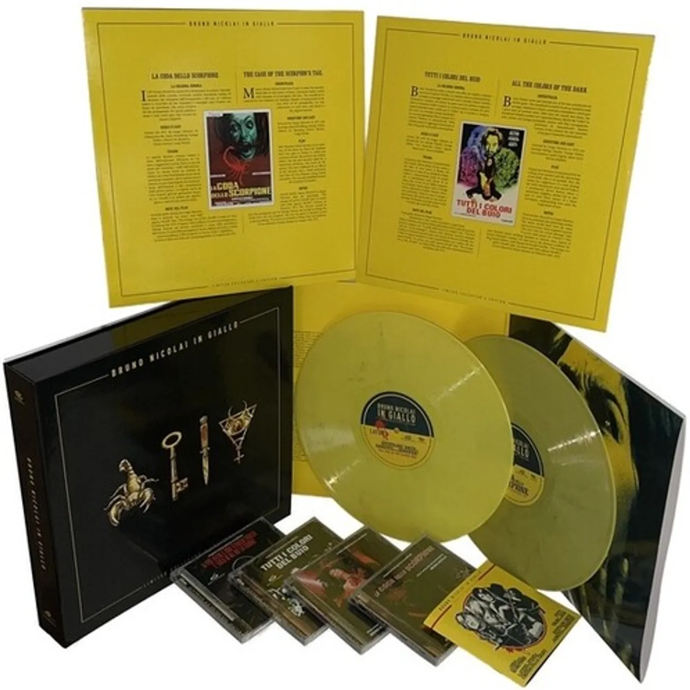 BRUNO NICOLAI IN GIALLO Vinyl Record