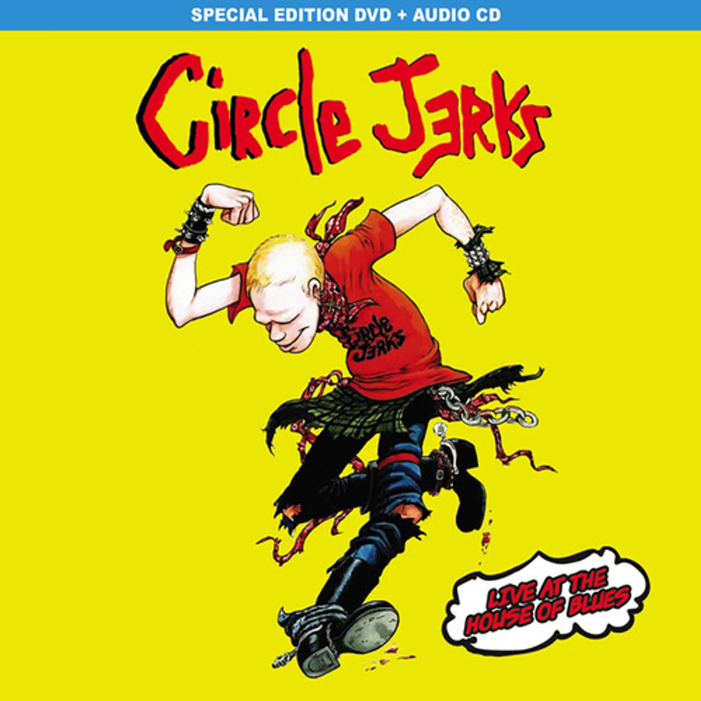 Circle Jerks LIVE AT THE HOUSE OF BLUES CD