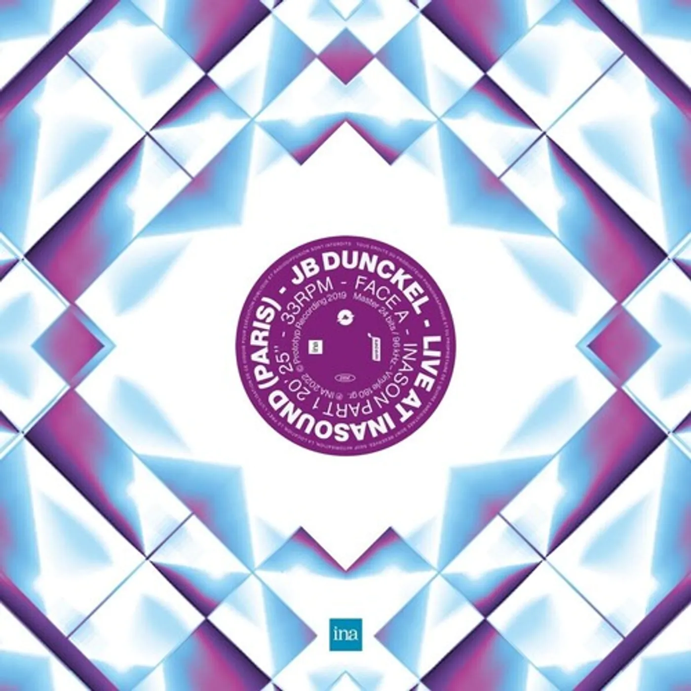 JB Dunckel LIVE AT INASOUND (PARIS) Vinyl Record