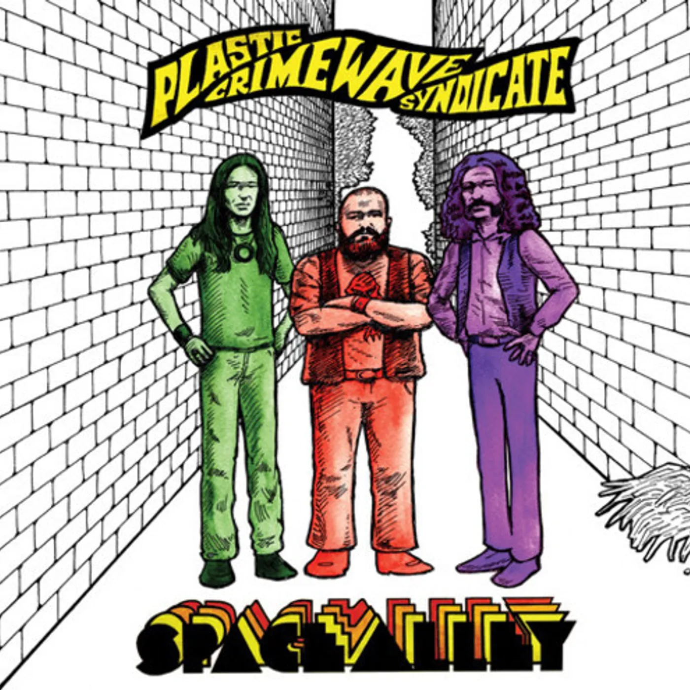 Plastic Crimewave Syndicate SPACE ALLEY Vinyl Record