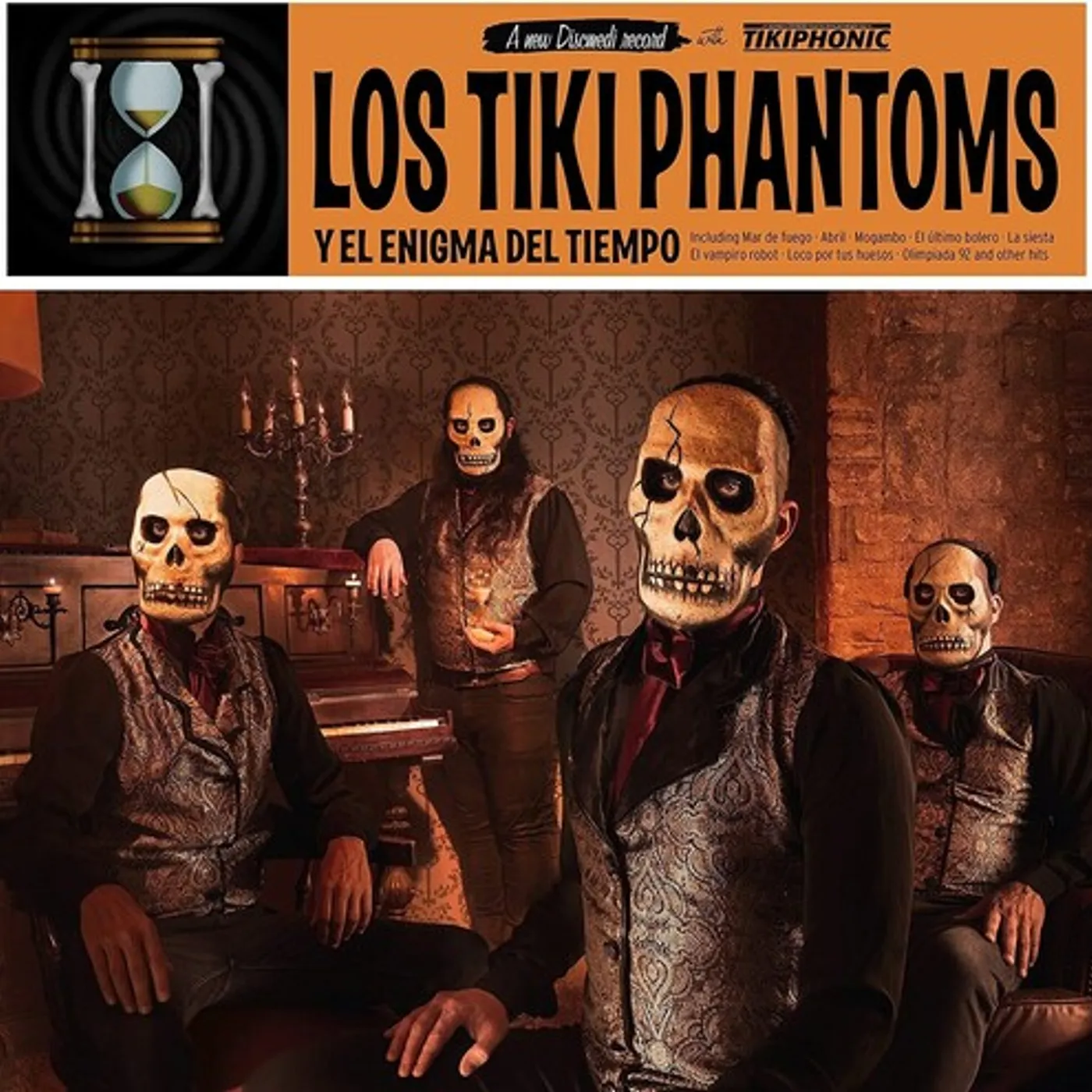 Los Tiki Phantoms Y el Enigma del Tiempo Vinyl Record