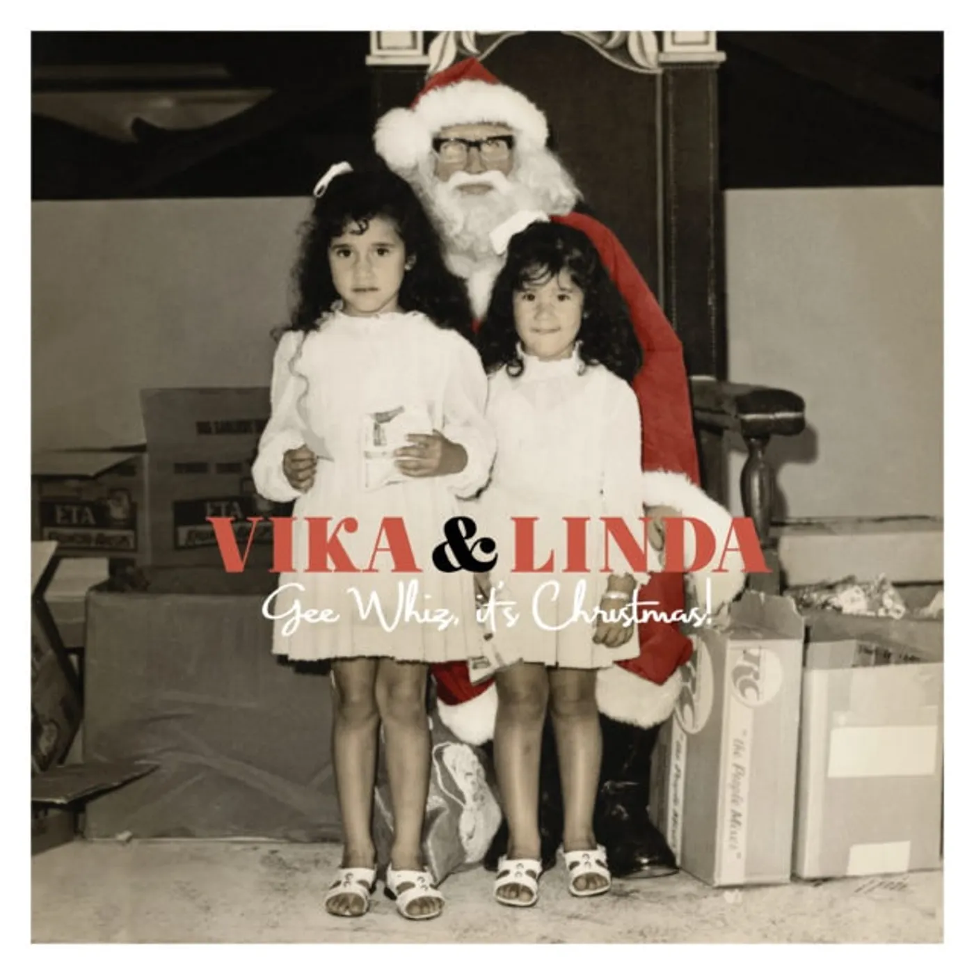 Vika & Linda GEE WHIZ IT'S CHRISTMAS Vinyl Record