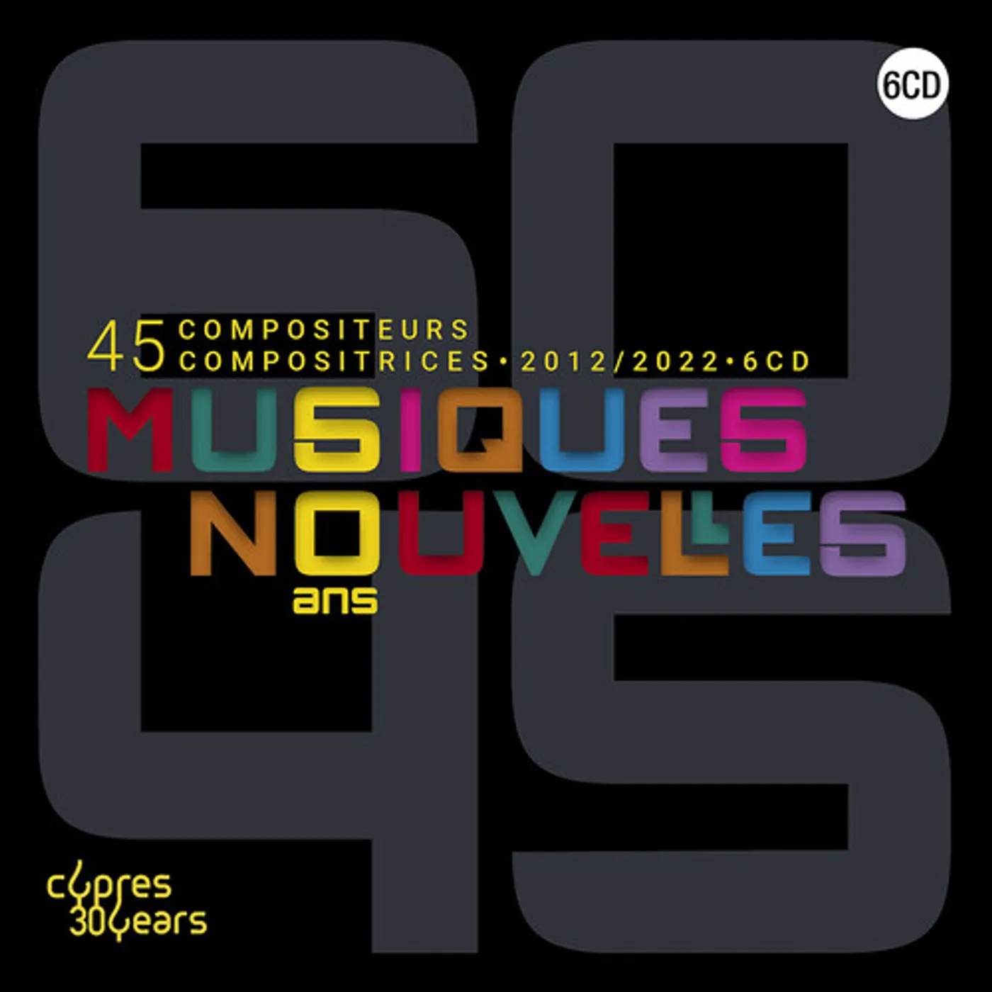 Musiques Nouvelles COFFRET DES 60 ANS CD