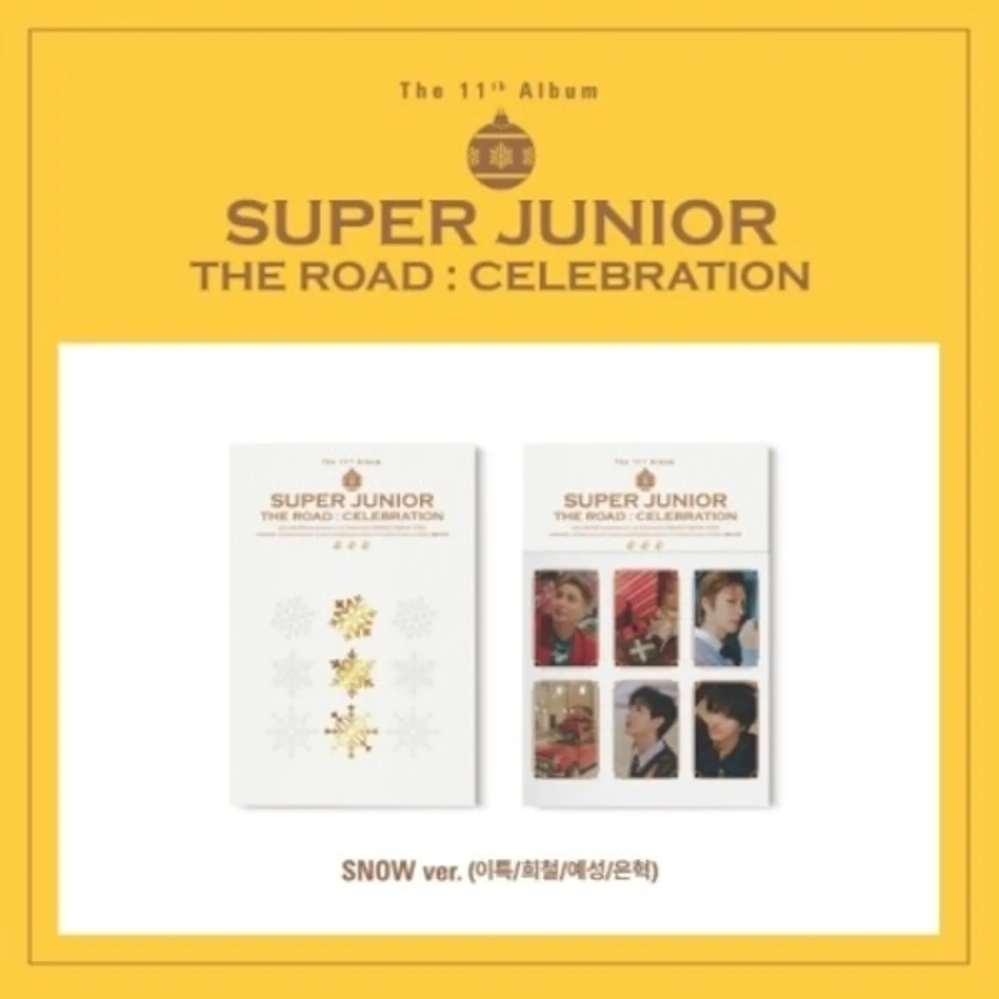 SUPER JUNIOR ROAD: CELEBRATION (SNOW VERSION) CD