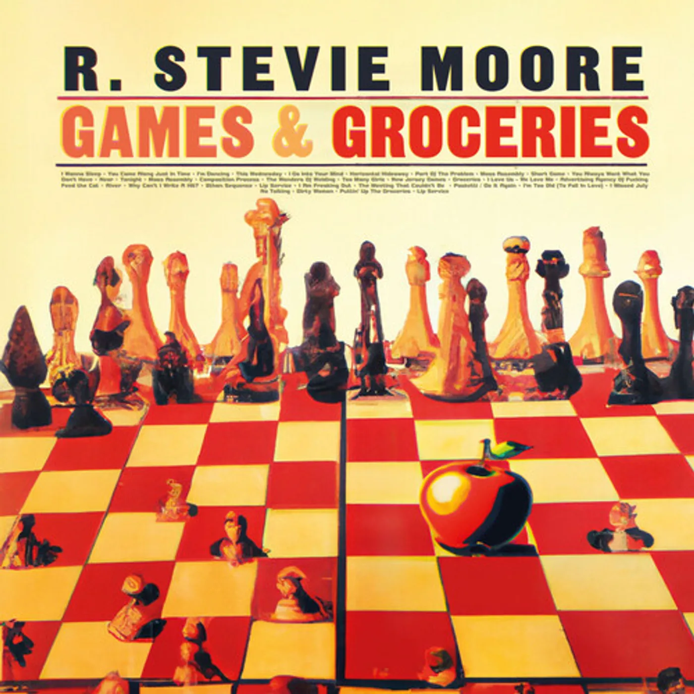 R. Stevie Moore GAMES & GROCERIES - 2023 REMASTER CD