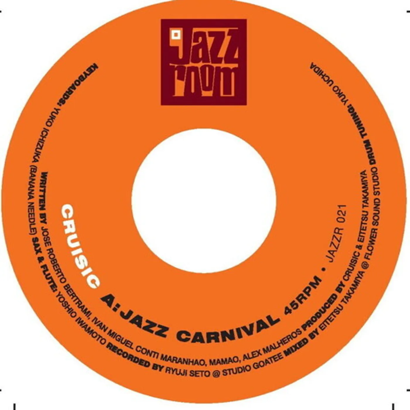 Cruisic JAZZ CARNIVAL Vinyl Record