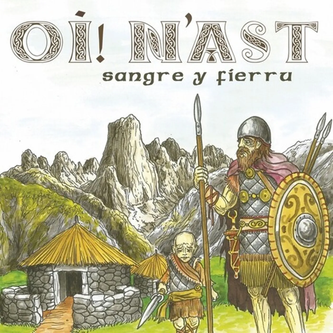 Oi! N´Ast SANGRE Y FIERRU Vinyl Record