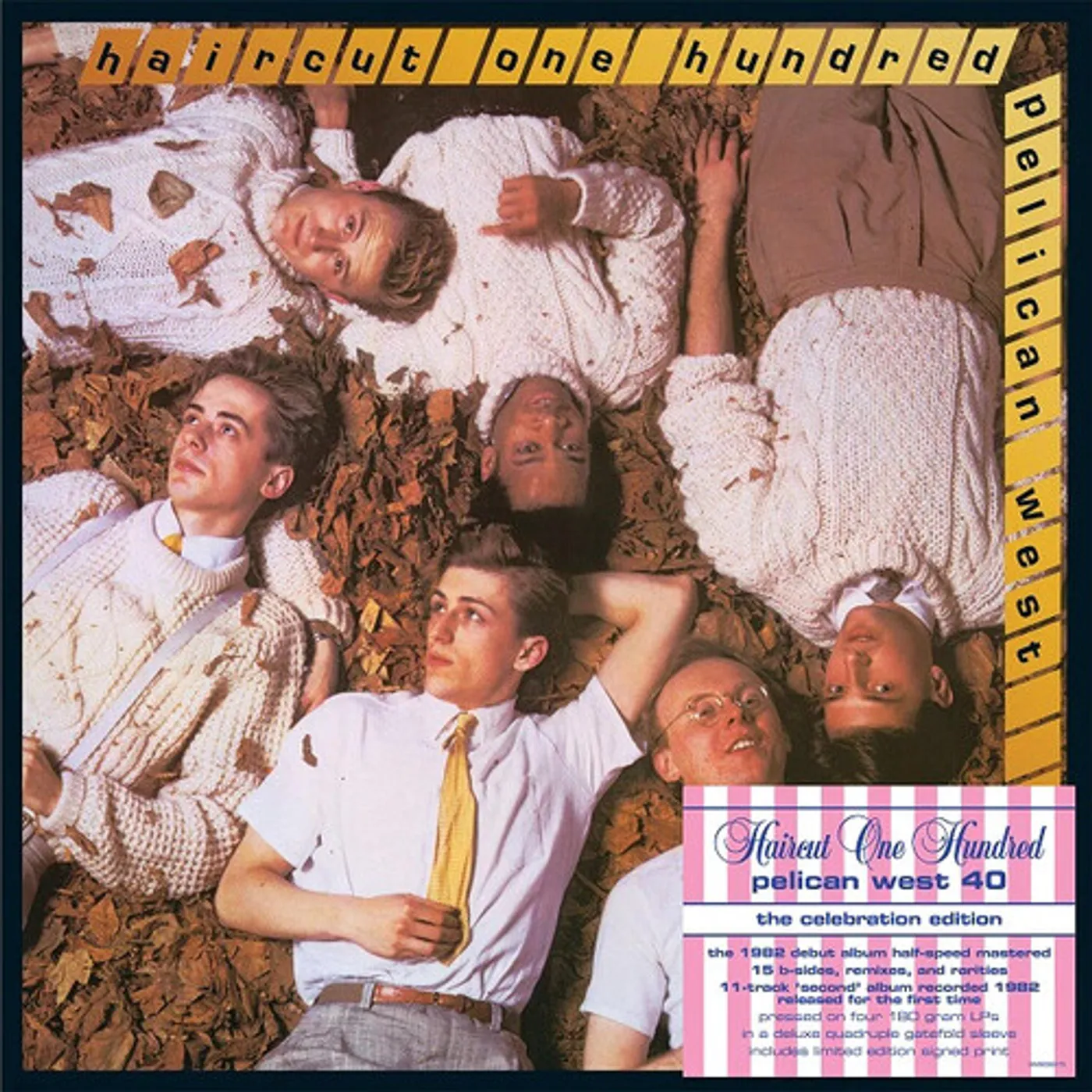 Haircut 100 PELICAN WEST 40 Vinyl Record