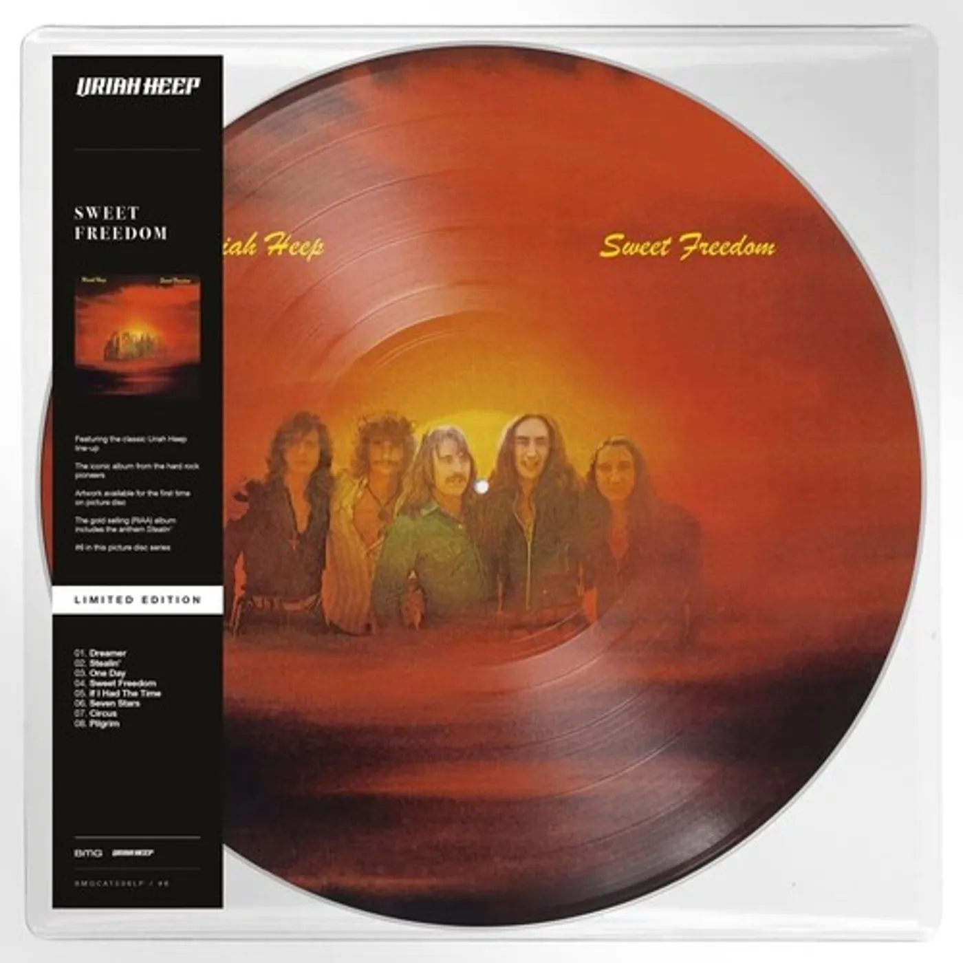 Uriah Heep Sweet Freedom Vinyl Record