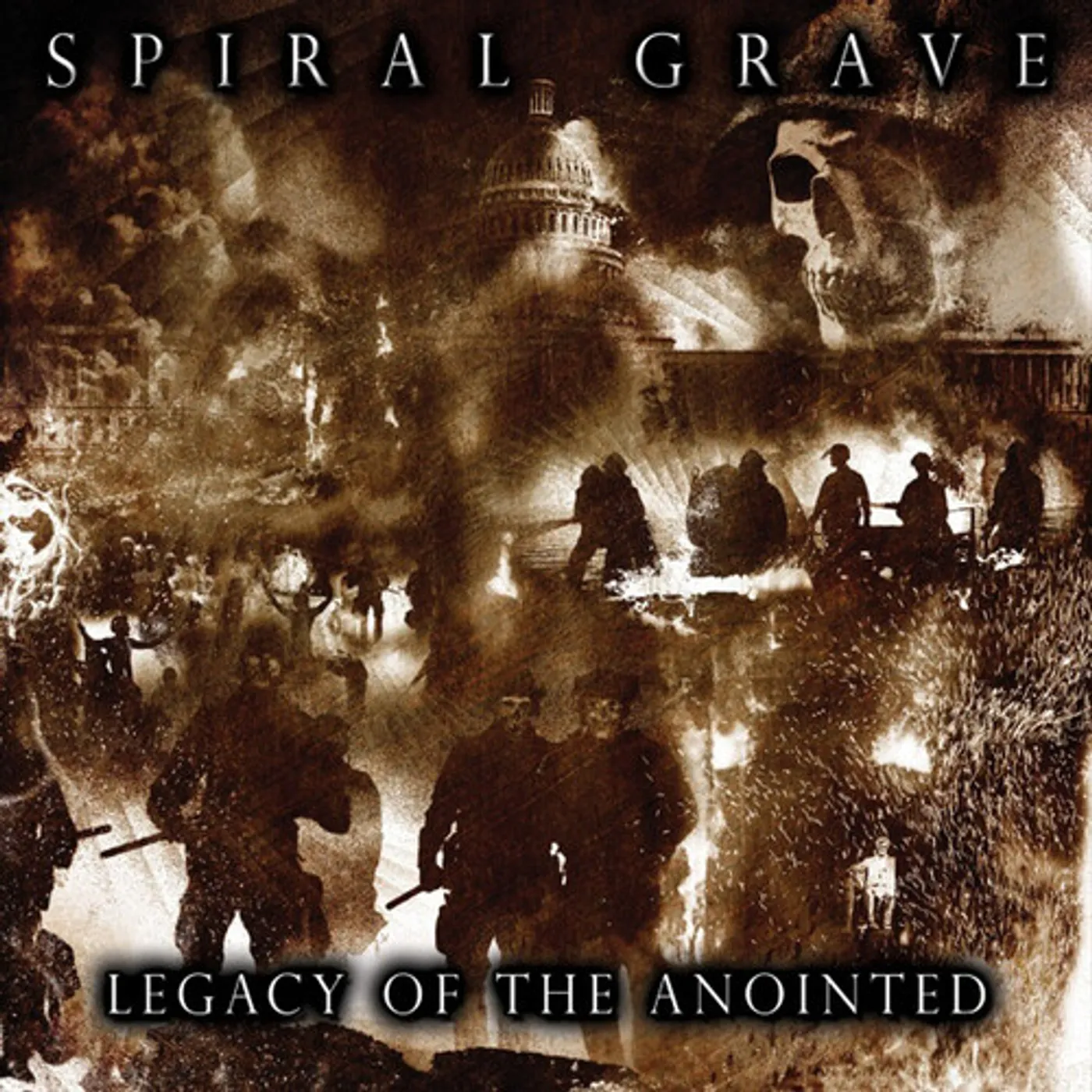 Spiral Grave LEGACY OF THE ANOINTED Vinyl Record
