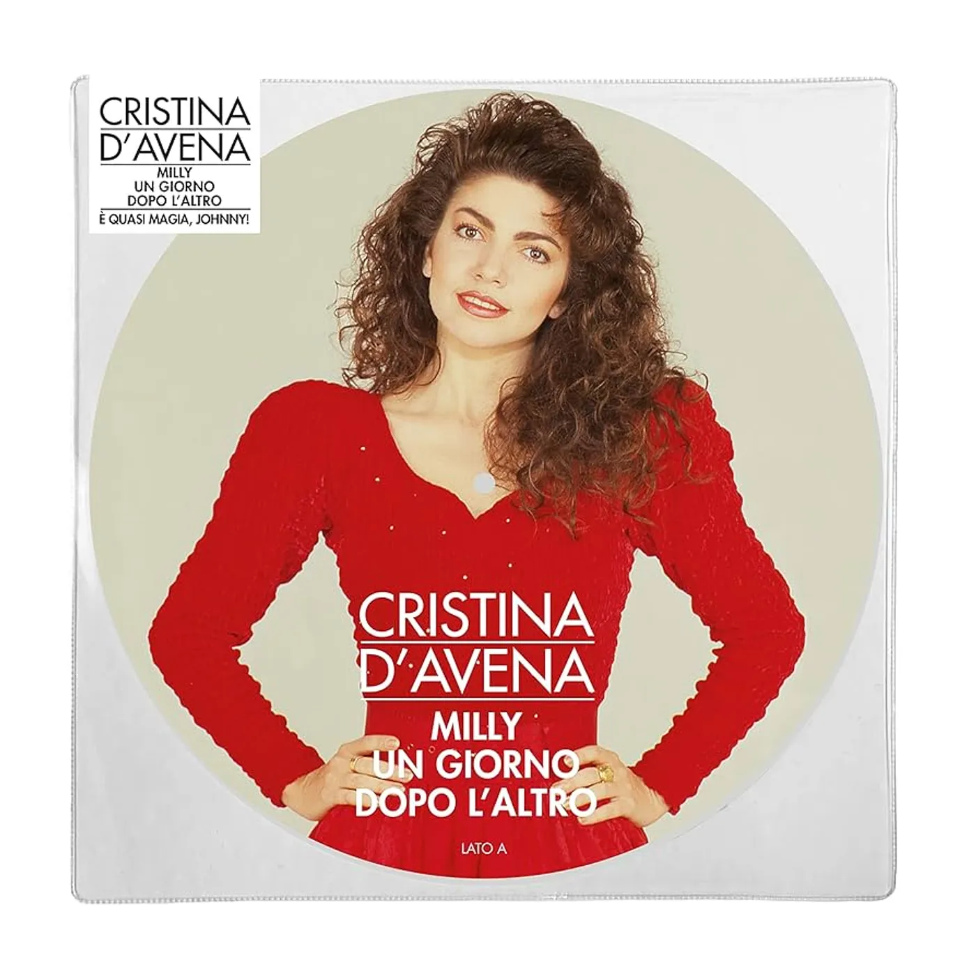 Cristina D'Avena MILLY UN GIORNO DOPO L'ALTRO / E QUASI MAGIA Vinyl Record